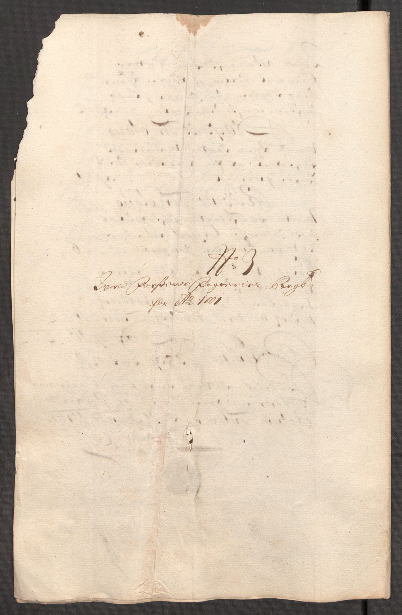 Rentekammeret inntil 1814, Reviderte regnskaper, Fogderegnskap, AV/RA-EA-4092/R57/L3854: Fogderegnskap Fosen, 1700-1701, p. 252