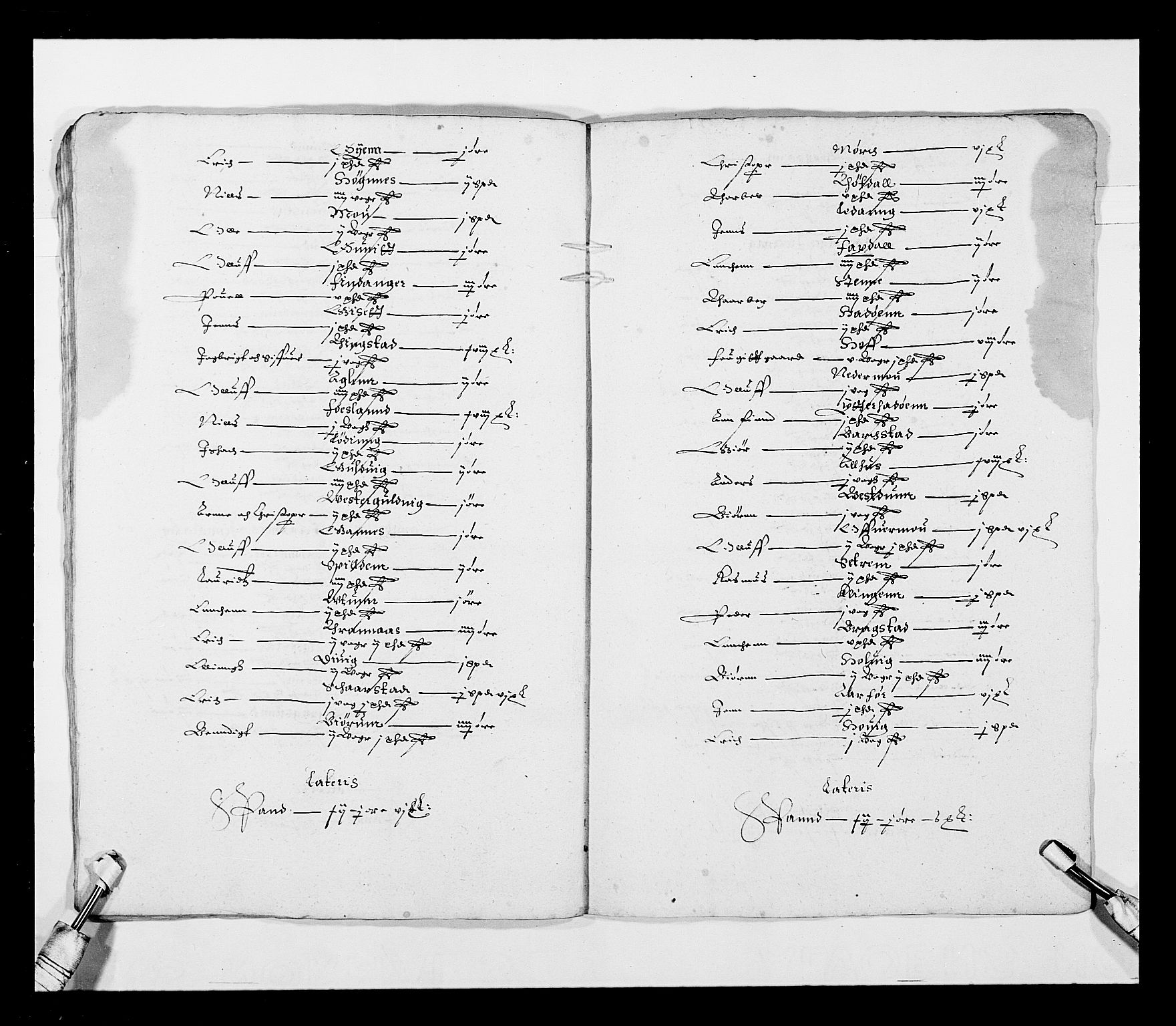 Stattholderembetet 1572-1771, AV/RA-EA-2870/Ek/L0027/0001: Jordebøker 1633-1658: / Jordebøker for Trondheim len, 1643-1644, p. 96