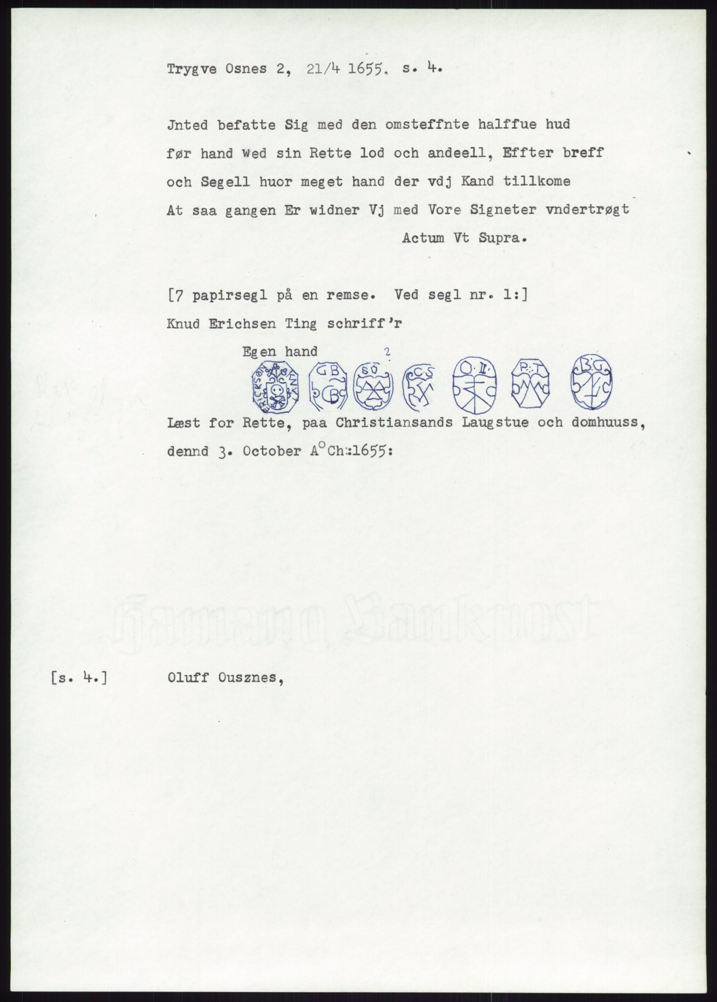 Samlinger til kildeutgivelse, Diplomavskriftsamlingen, AV/RA-EA-4053/H/Ha, p. 2304