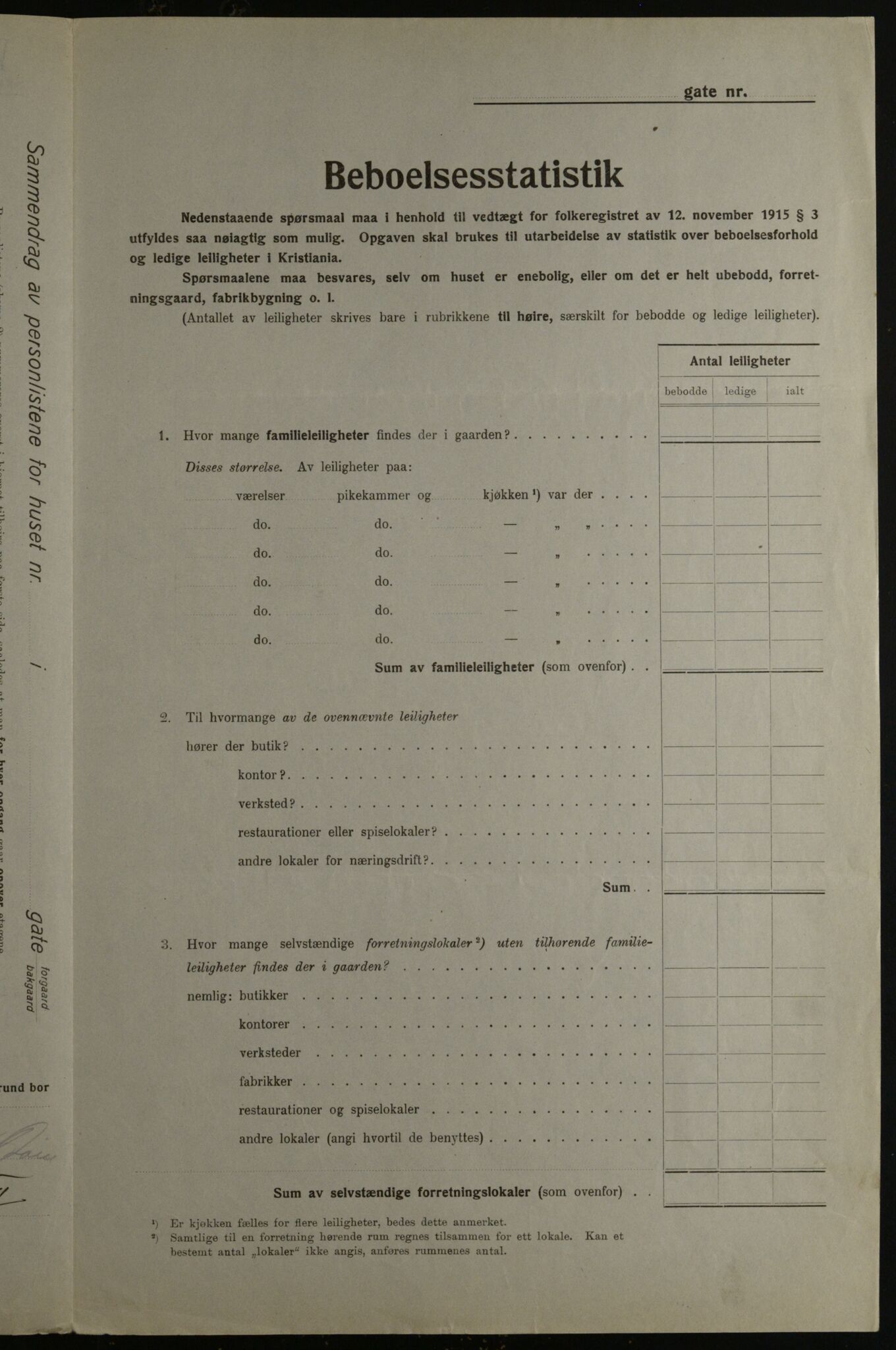 OBA, Municipal Census 1923 for Kristiania, 1923, p. 81296