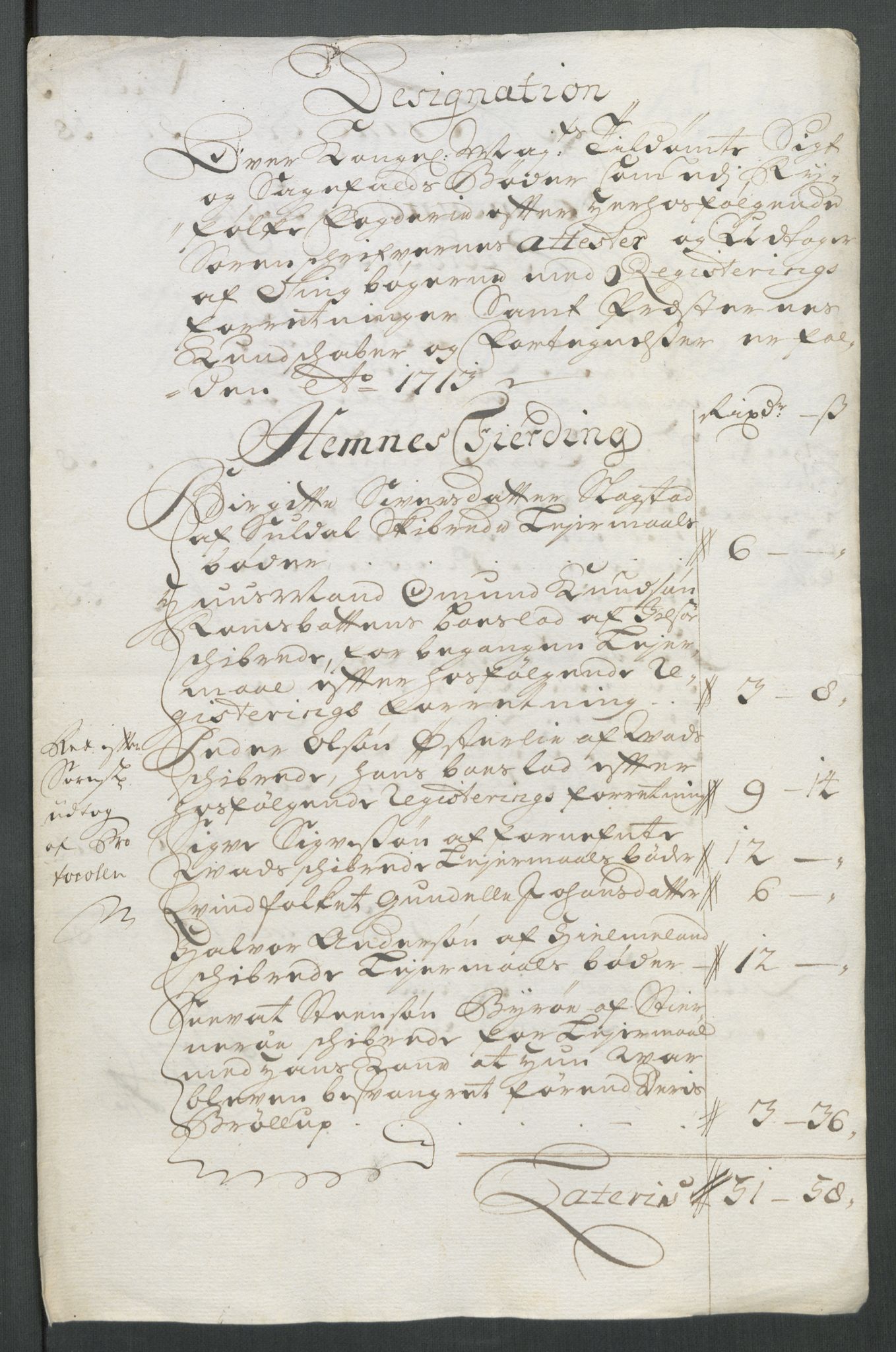 Rentekammeret inntil 1814, Reviderte regnskaper, Fogderegnskap, RA/EA-4092/R47/L2866: Fogderegnskap Ryfylke, 1713, p. 220