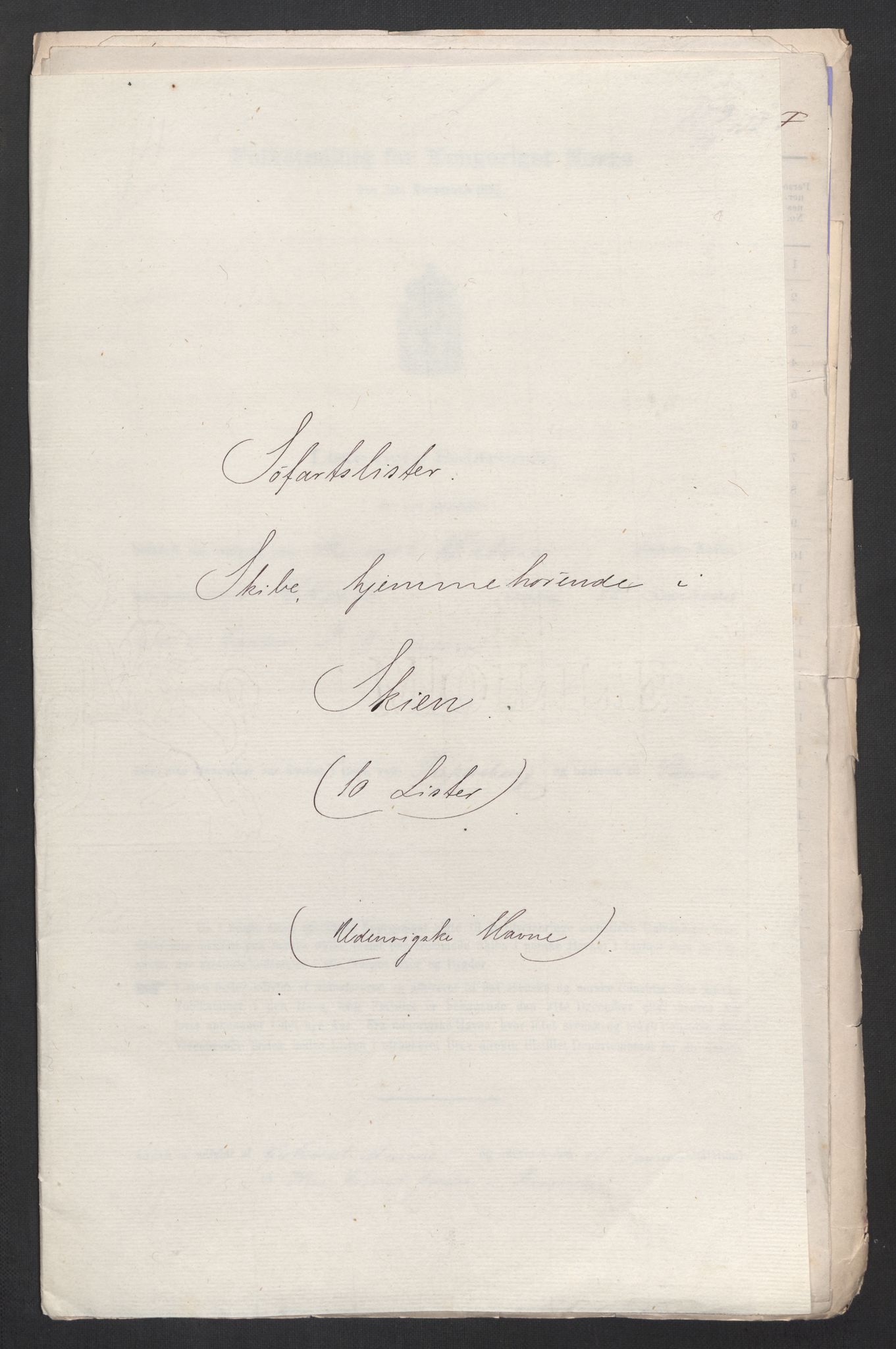 RA, 1875 census, lists of crew on ships: Ships in ports abroad, 1875, p. 867