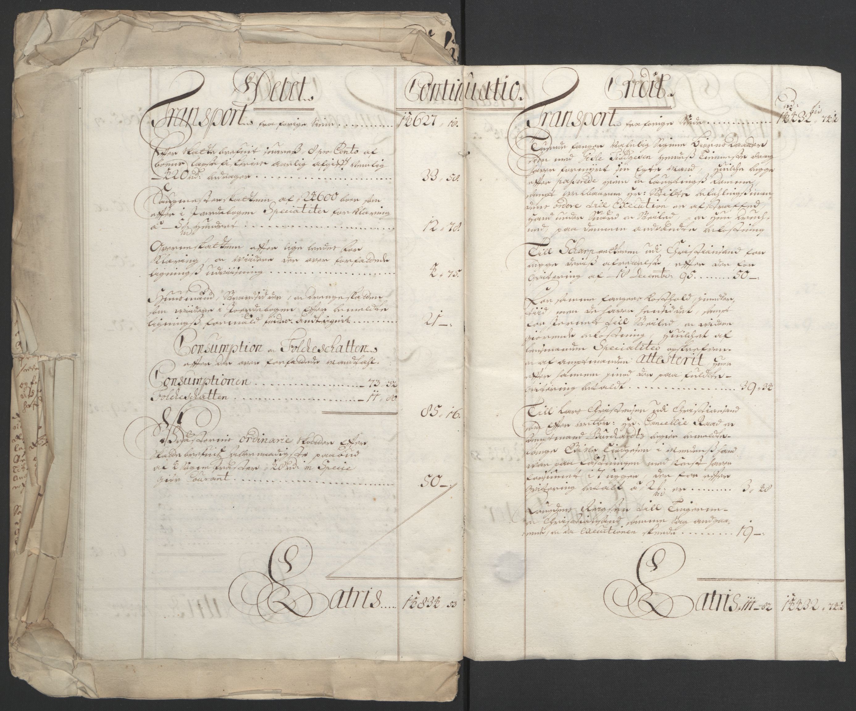 Rentekammeret inntil 1814, Reviderte regnskaper, Fogderegnskap, AV/RA-EA-4092/R43/L2545: Fogderegnskap Lista og Mandal, 1694-1695, p. 212