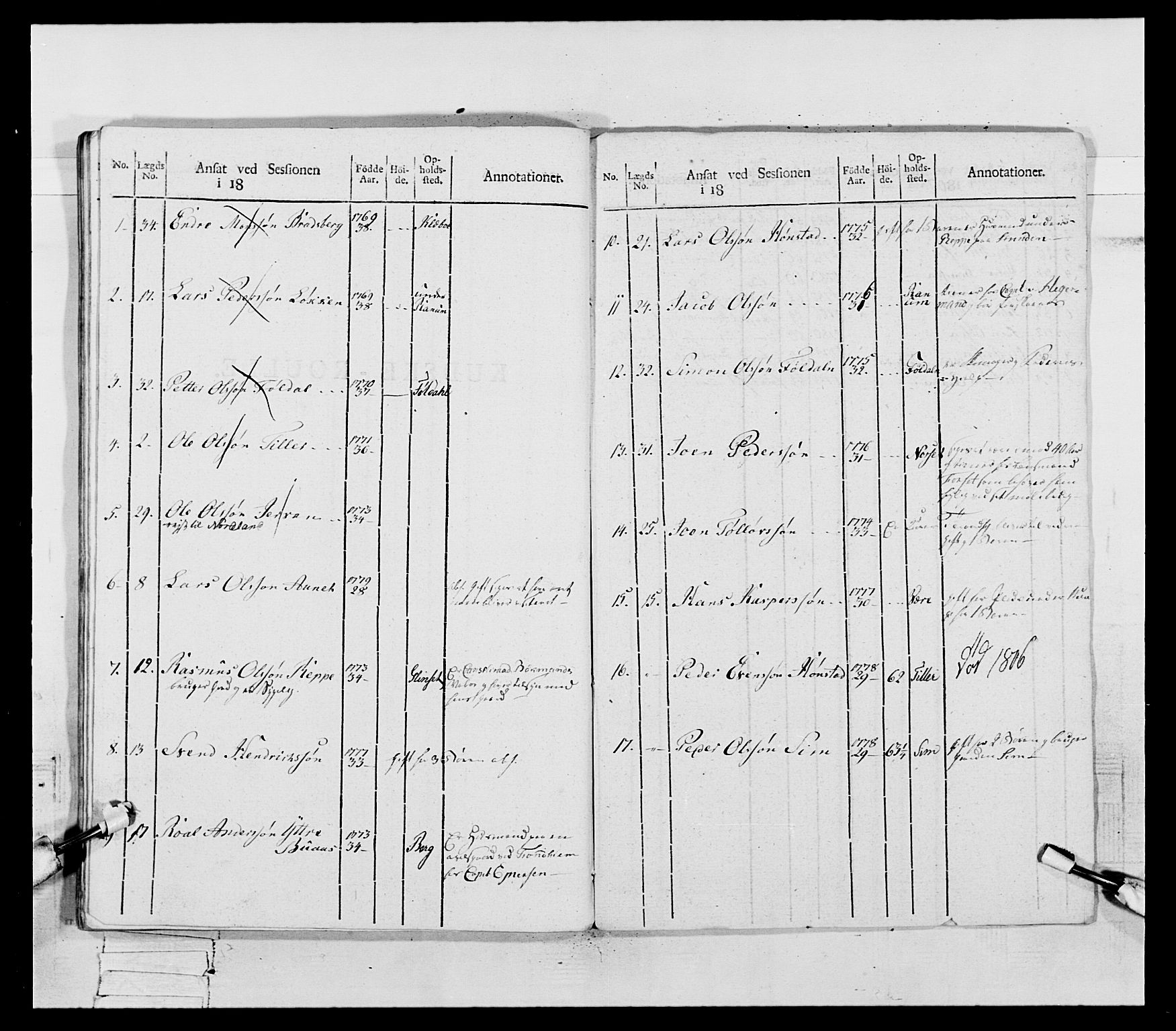 Generalitets- og kommissariatskollegiet, Det kongelige norske kommissariatskollegium, AV/RA-EA-5420/E/Eh/L0075b: 1. Trondheimske nasjonale infanteriregiment, 1807, p. 227