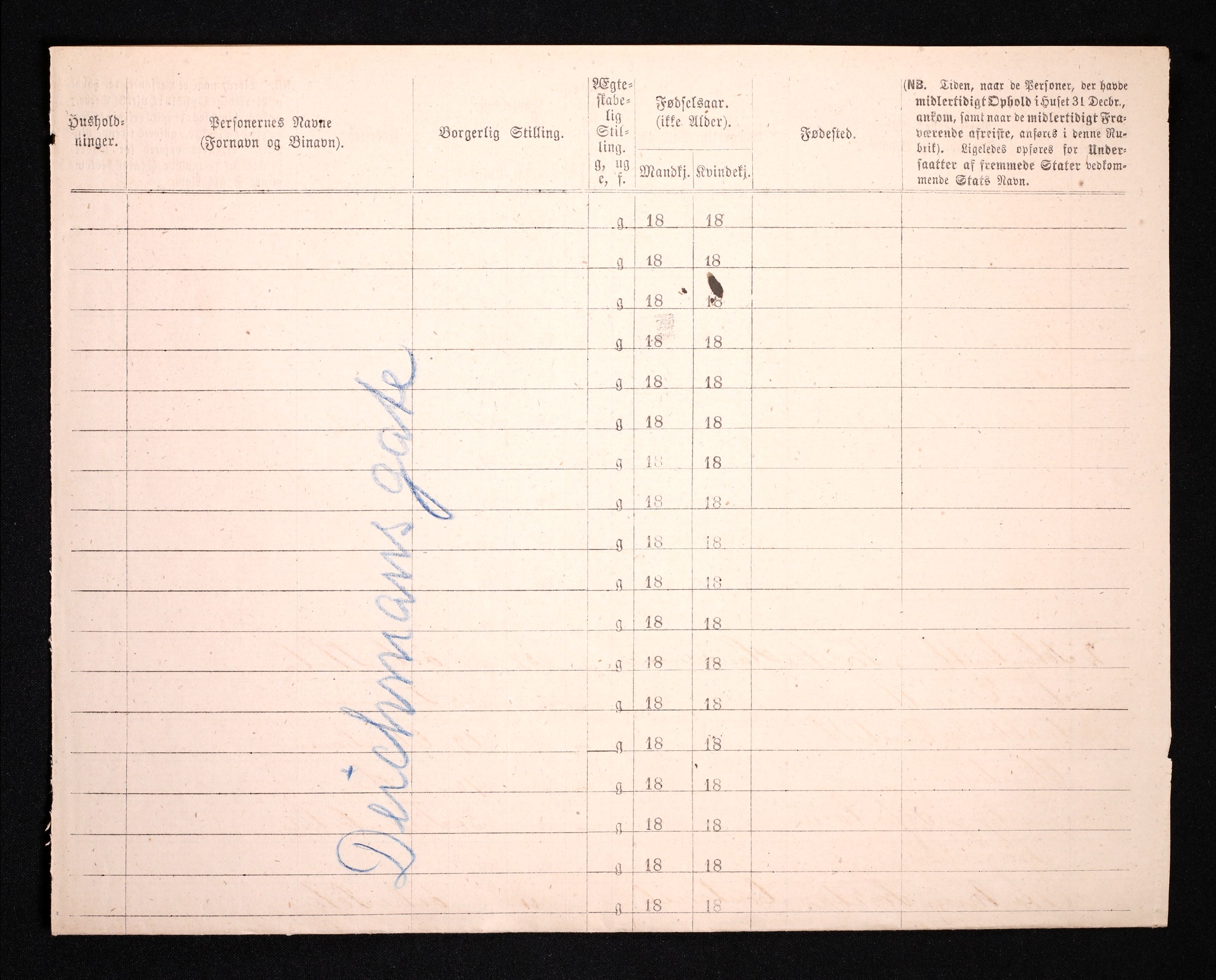 RA, 1870 census for 0301 Kristiania, 1870, p. 650