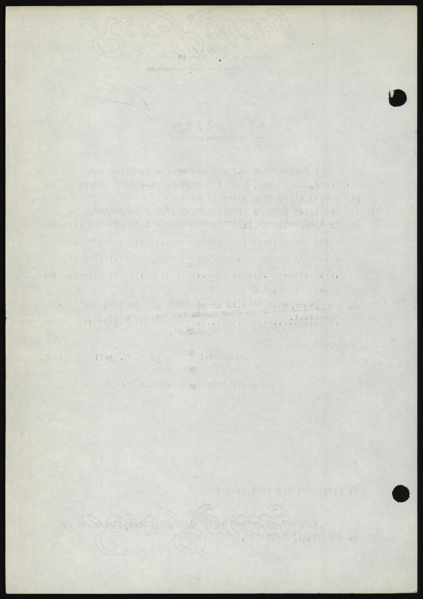 Nord-Hedmark sorenskriveri, SAH/TING-012/H/Hc/L0024: Mortgage book no. 24, 1966-1966, Diary no: : 2906/1966