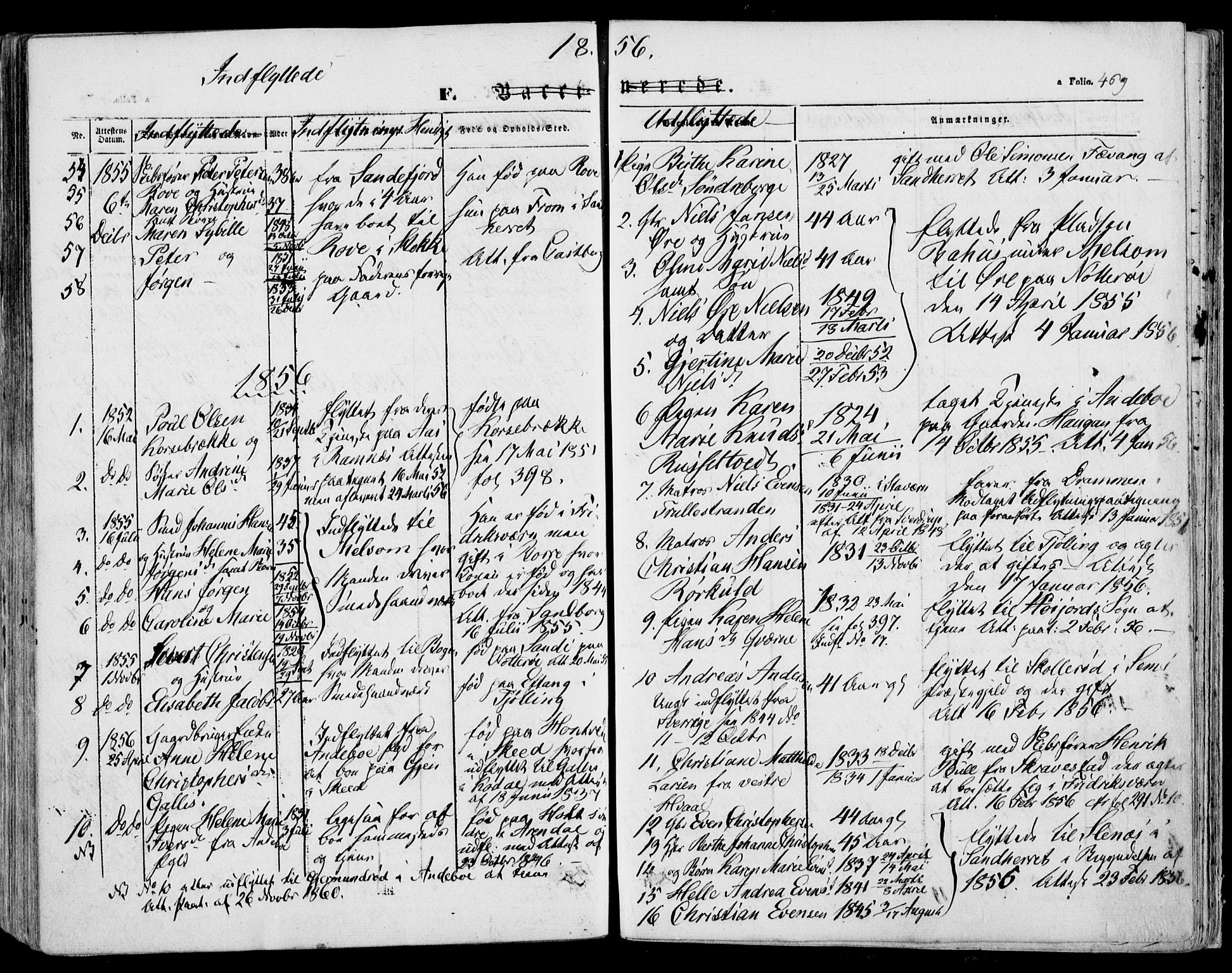 Stokke kirkebøker, AV/SAKO-A-320/F/Fa/L0007: Parish register (official) no. I 7, 1844-1857, p. 469