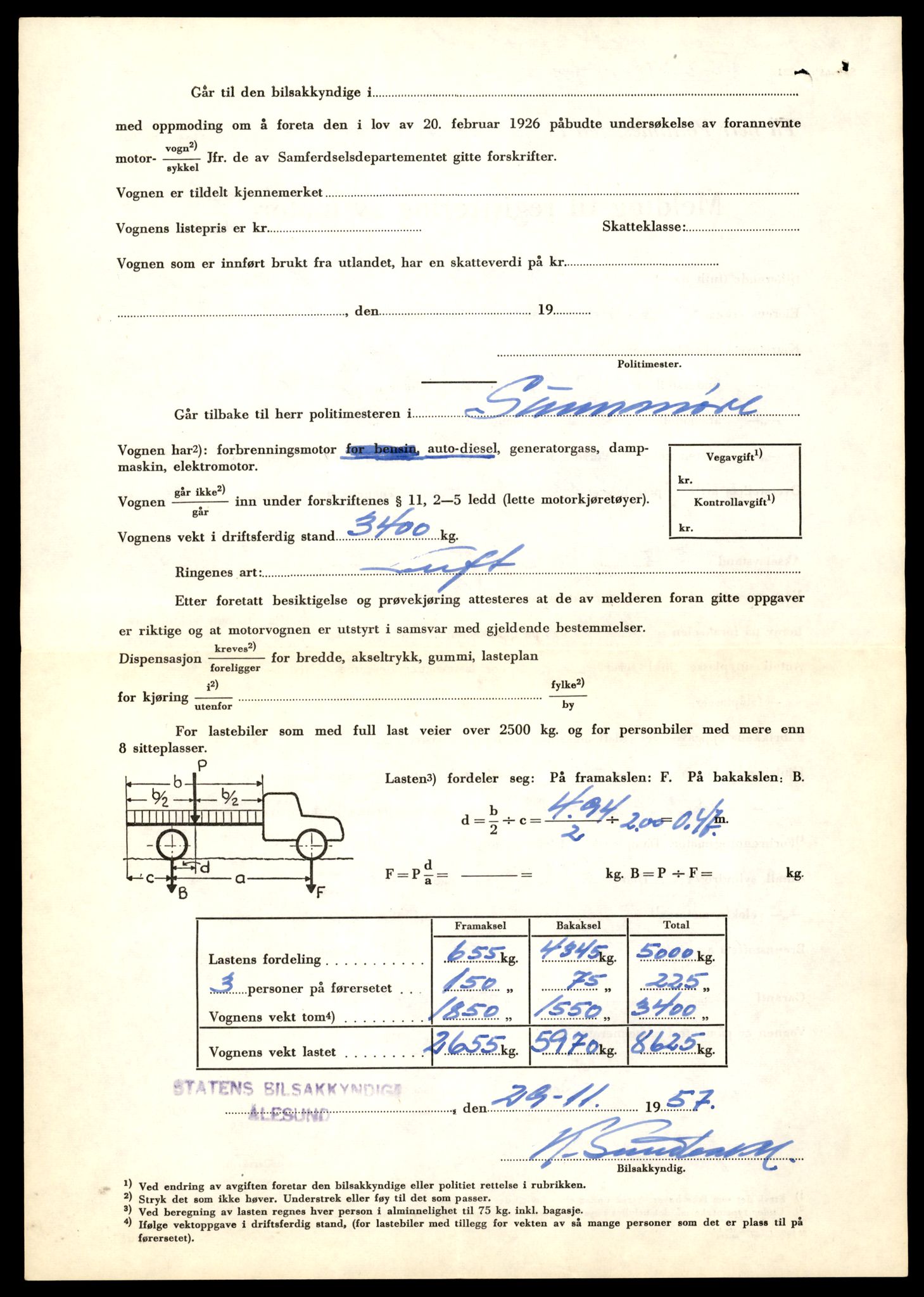 Møre og Romsdal vegkontor - Ålesund trafikkstasjon, AV/SAT-A-4099/F/Fe/L0033: Registreringskort for kjøretøy T 12151 - T 12474, 1927-1998, p. 2234