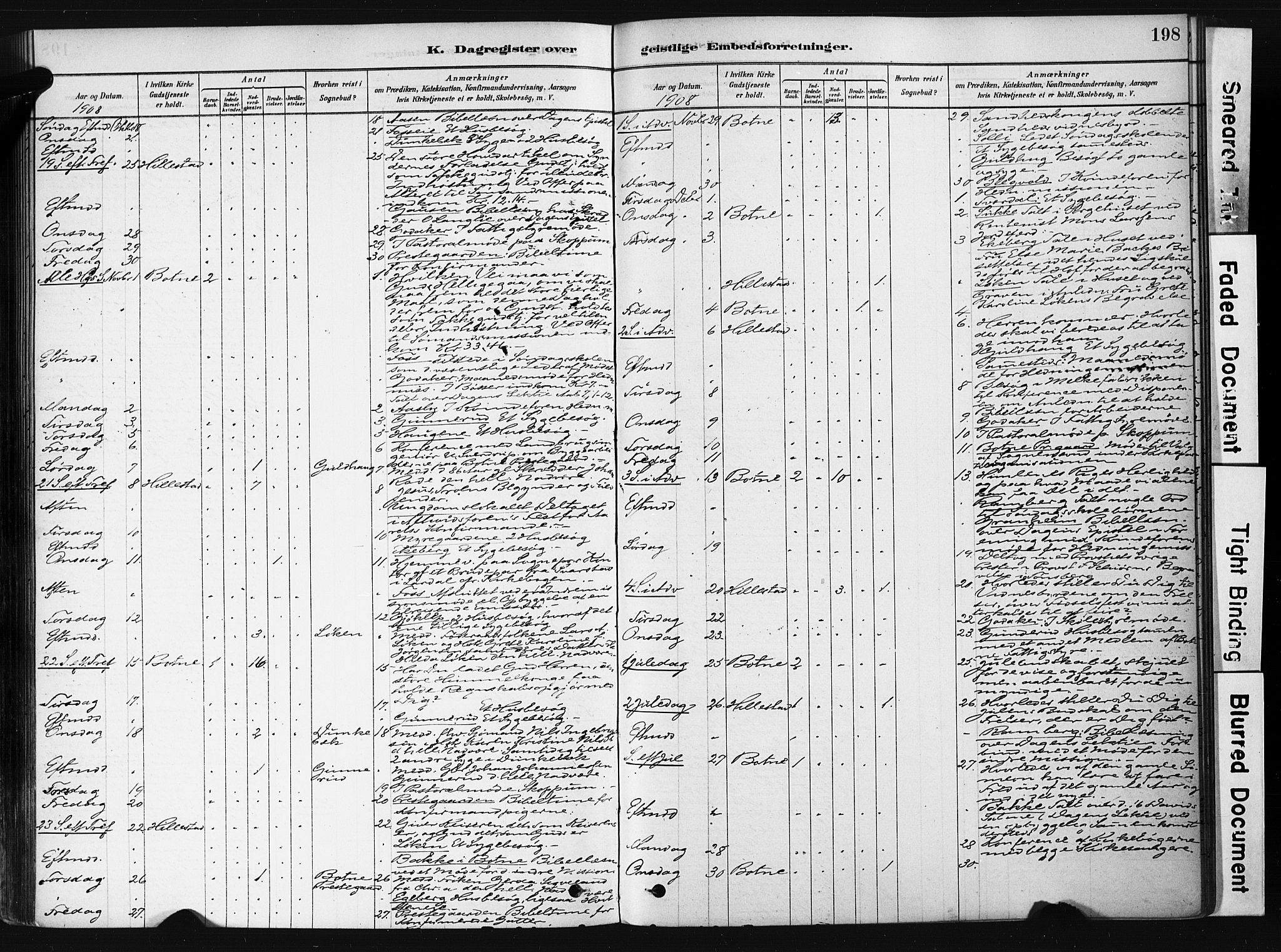 Botne kirkebøker, AV/SAKO-A-340/F/Fb/L0001: Parish register (official) no. II 1, 1878-1902, p. 198