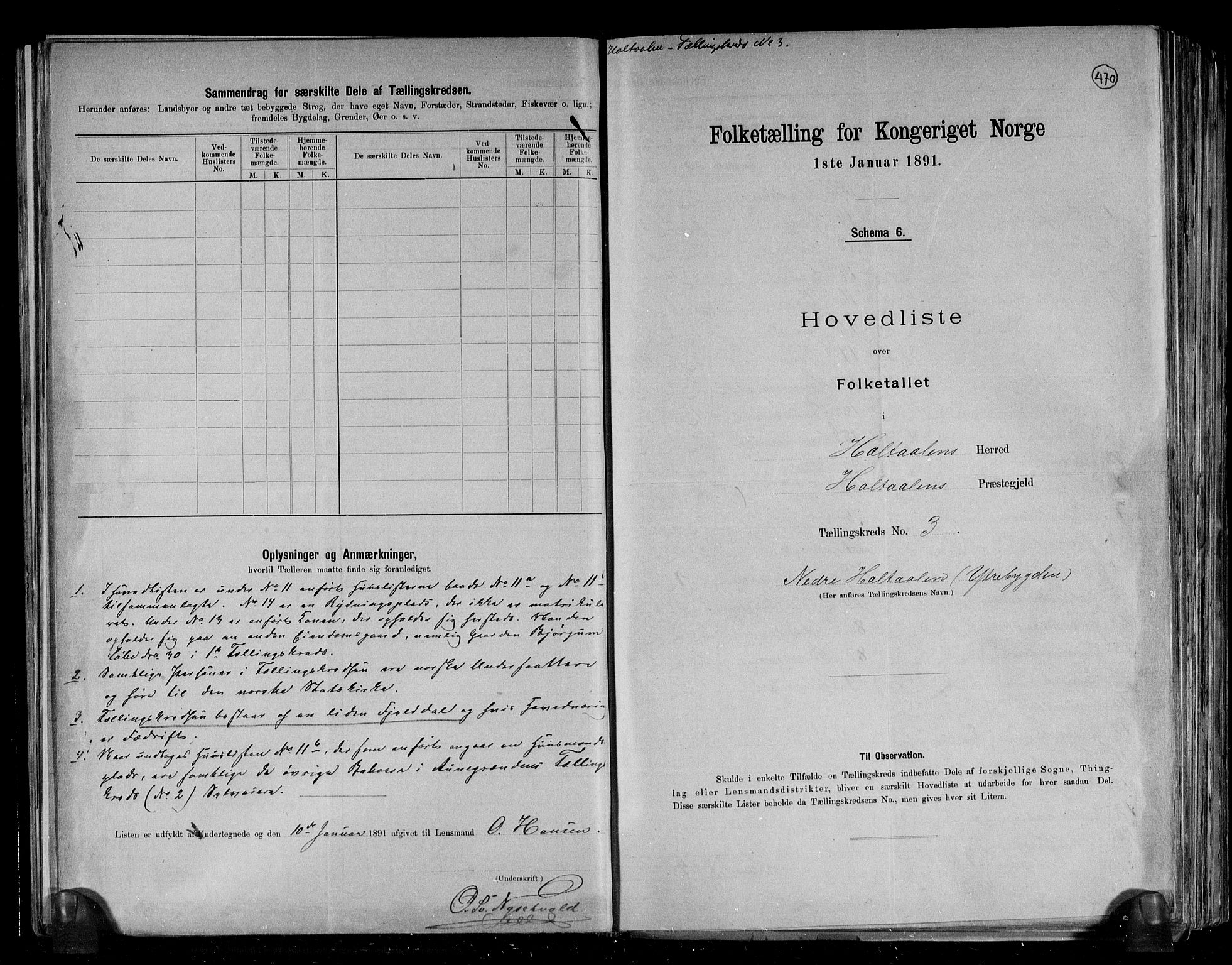 RA, 1891 census for 1645 Haltdalen, 1891, p. 12