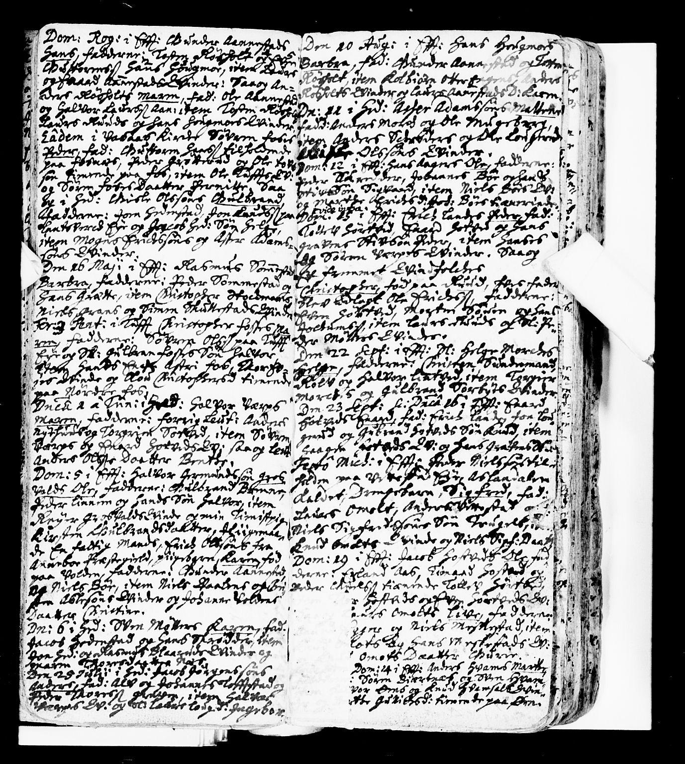 Sandsvær kirkebøker, AV/SAKO-A-244/F/Fa/L0001: Parish register (official) no. I 1, 1665-1725, p. 58