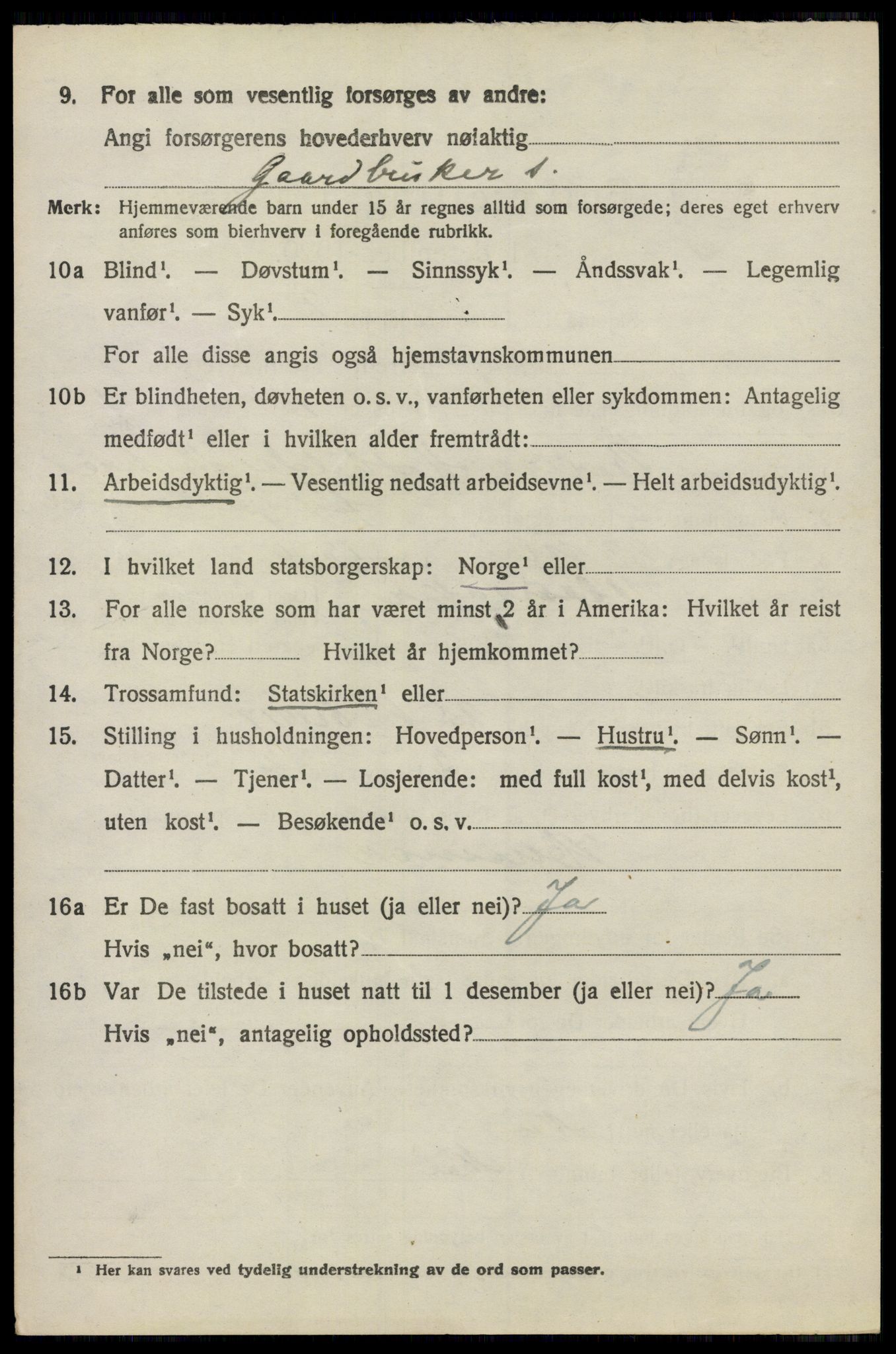 SAO, 1920 census for Frogn, 1920, p. 2860