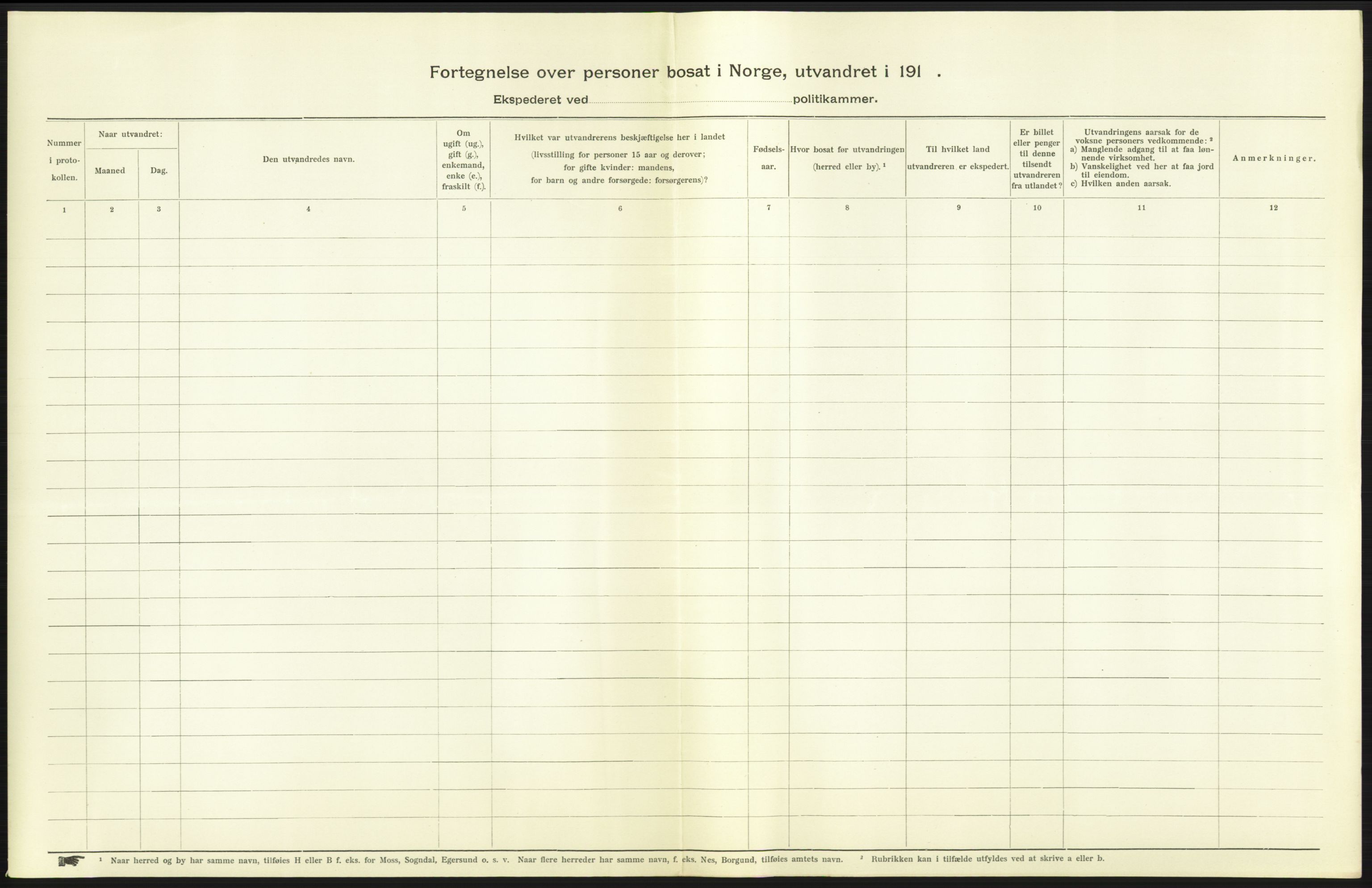 Nord-Jarlsberg politikammer, AV/SAKO-A-739/I/Ia/Iab/L0001: Emigrantprotokoll, 1912-1918, p. 81