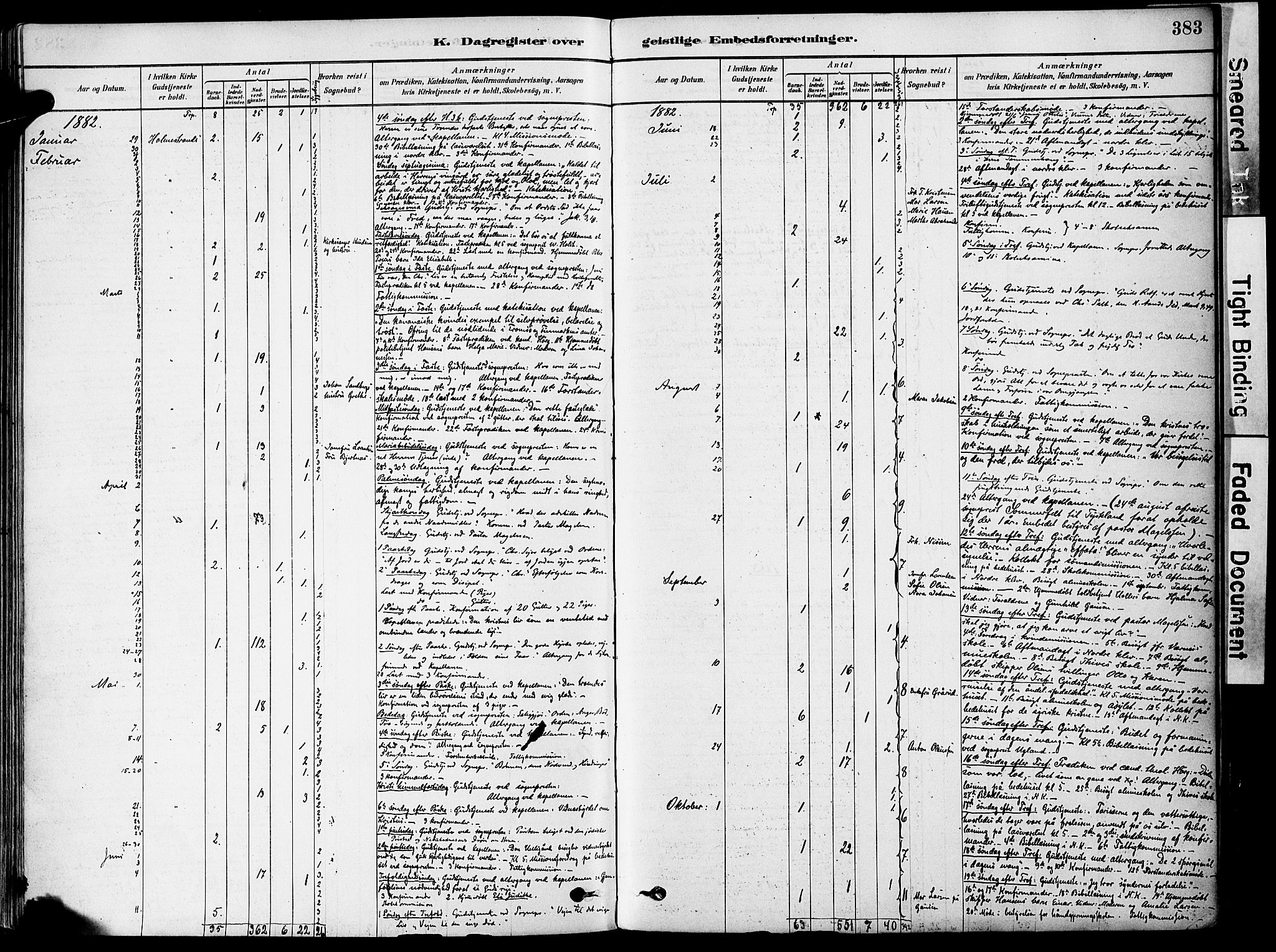 Holmestrand kirkebøker, AV/SAKO-A-346/F/Fa/L0004: Parish register (official) no. 4, 1880-1901, p. 383