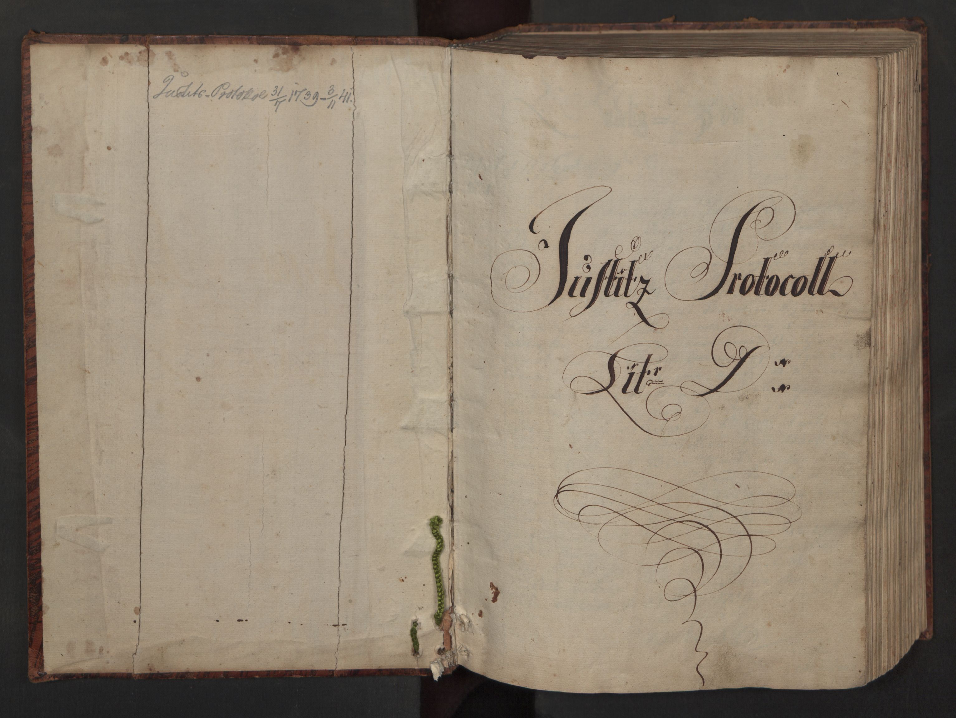 Forsvaret, Generalauditøren, AV/RA-RAFA-1772/F/Fg/Fga/L0010: Justitsprotokoller, 1739-1741