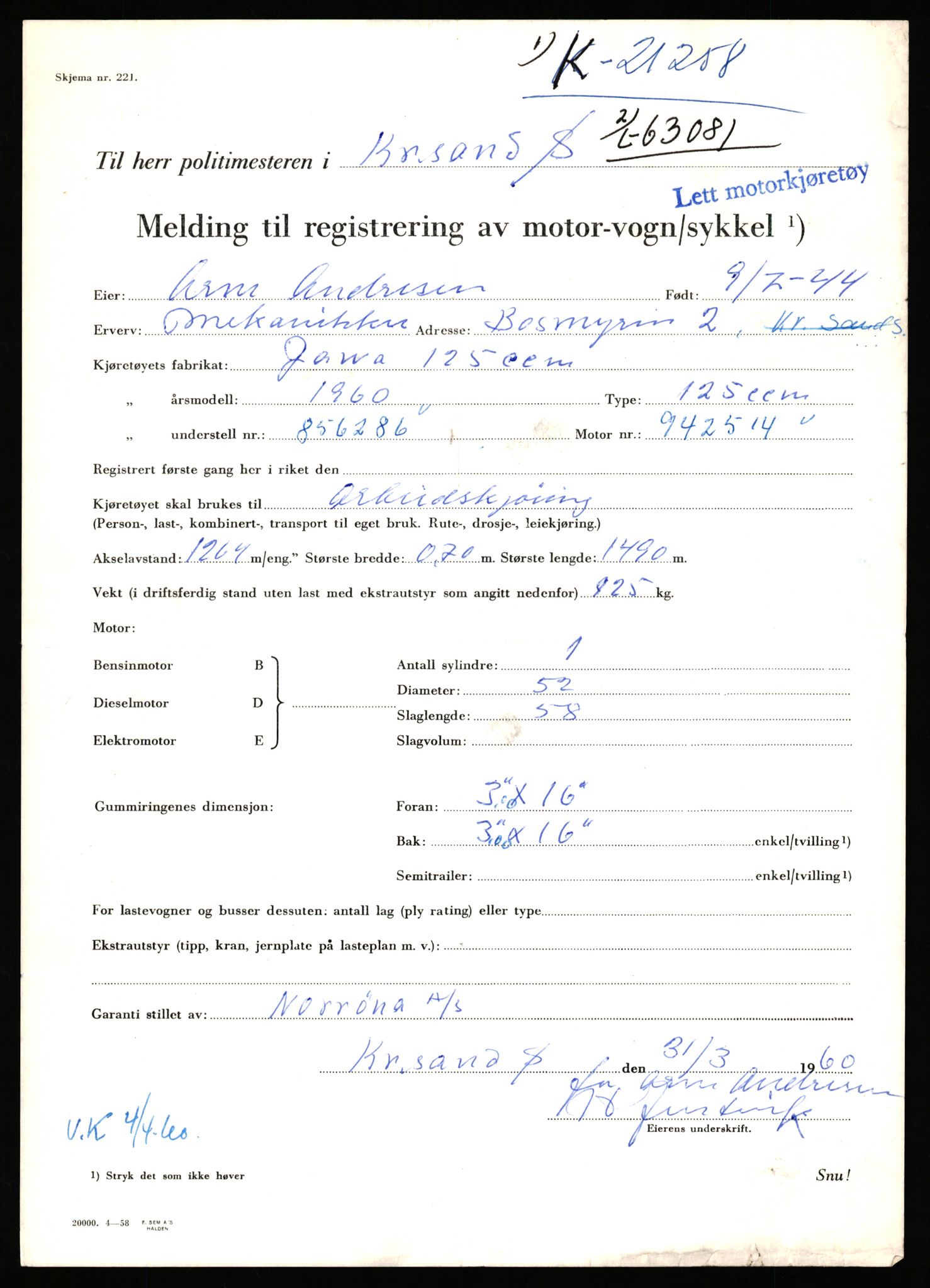 Stavanger trafikkstasjon, AV/SAST-A-101942/0/F/L0063: L-62700 - L-63799, 1930-1971, p. 1077