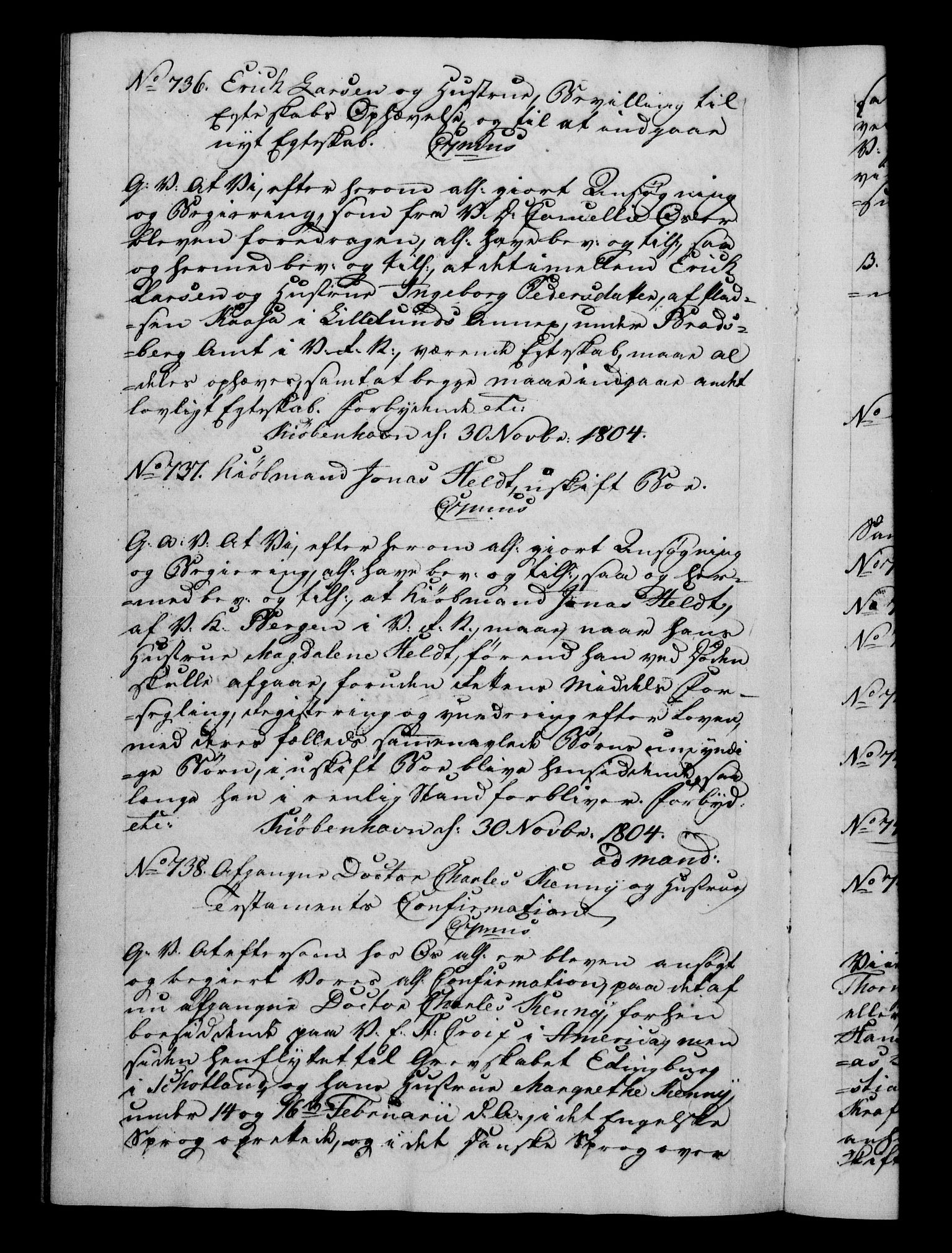 Danske Kanselli 1800-1814, RA/EA-3024/H/Hf/Hfb/Hfba/L0002: Registranter, 1802-1804, p. 313b