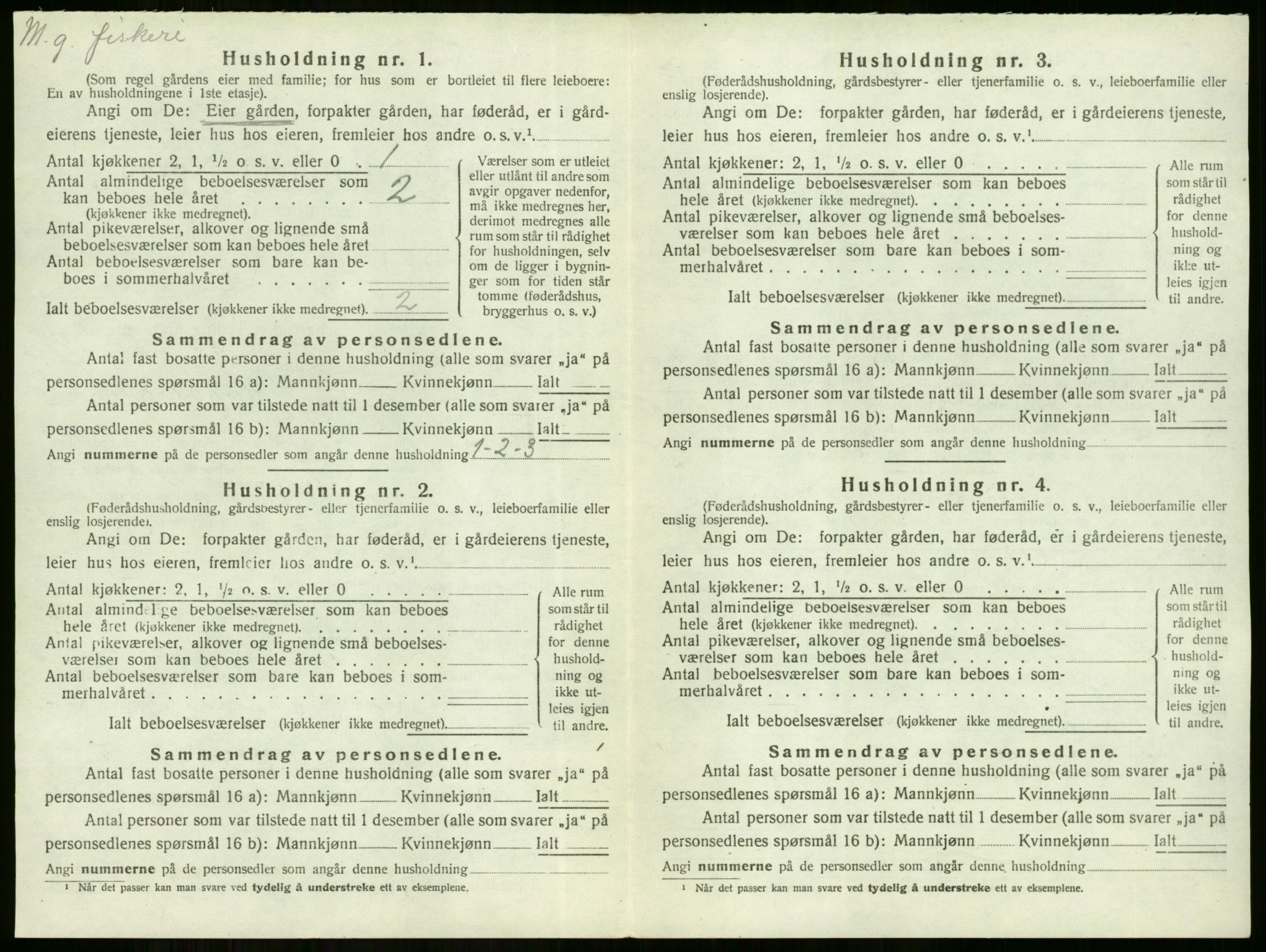 SAKO, 1920 census for Hole, 1920, p. 378