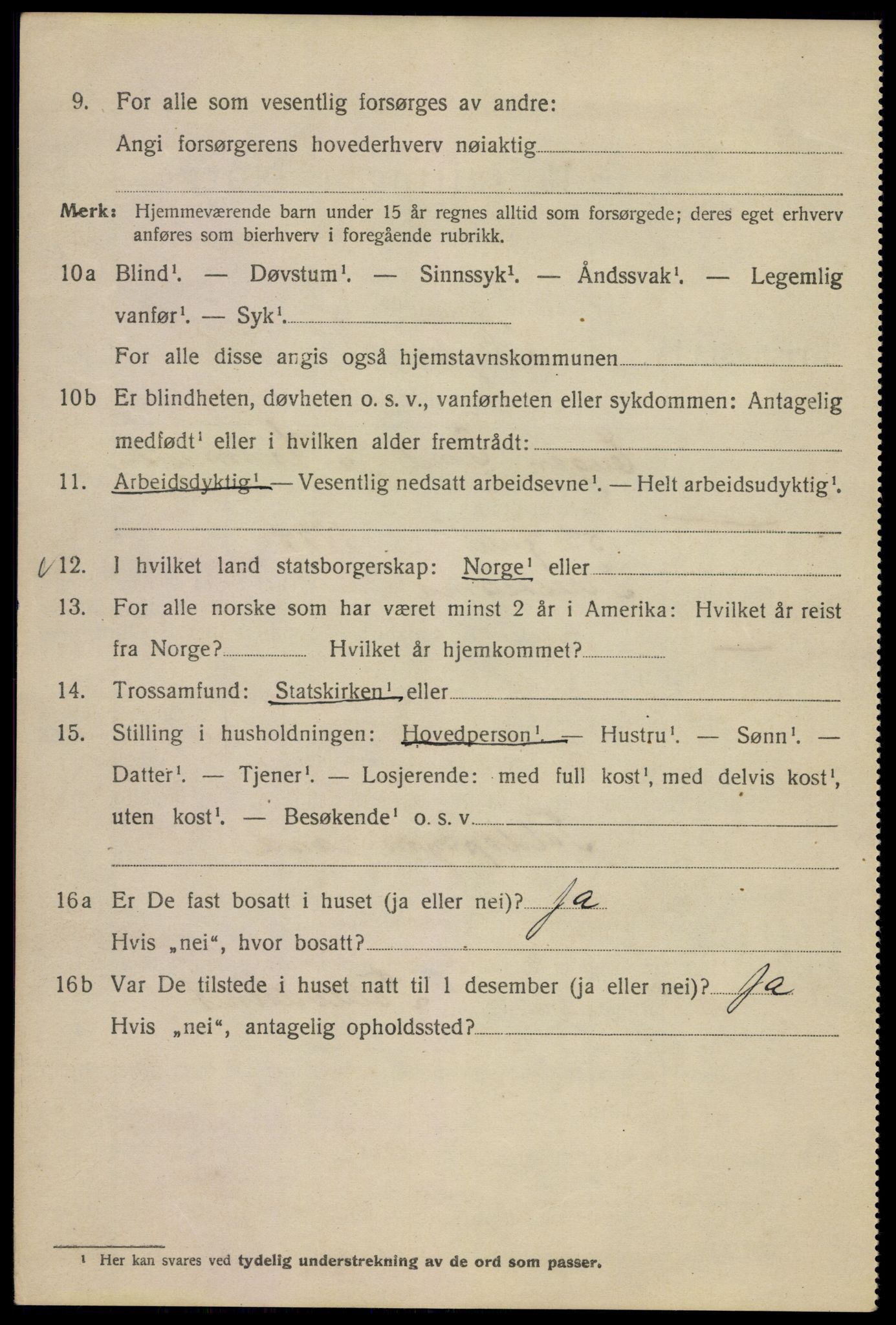 SAO, 1920 census for Kristiania, 1920, p. 331522