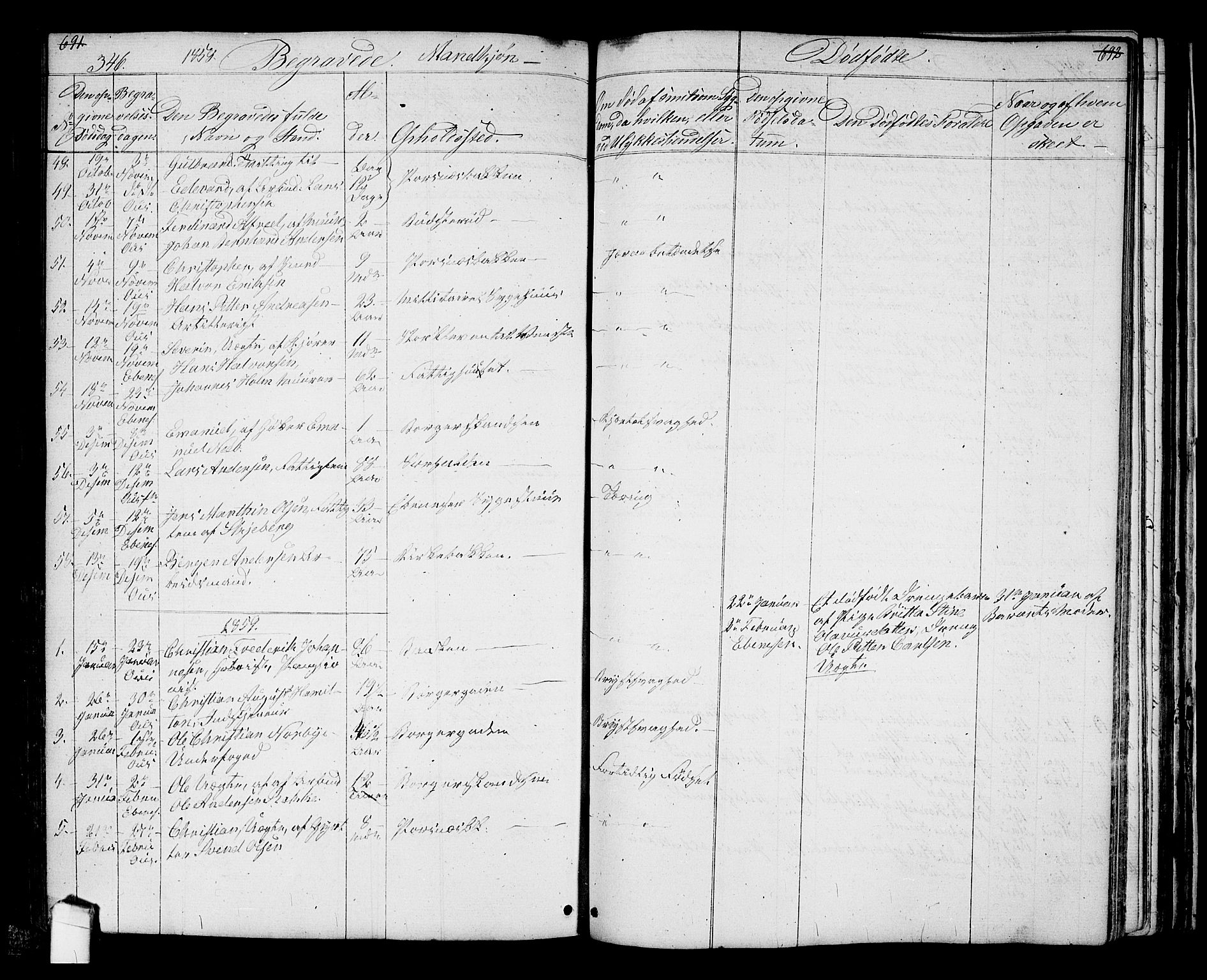 Halden prestekontor Kirkebøker, SAO/A-10909/G/Ga/L0005a: Parish register (copy) no. 5A, 1855-1864, p. 346