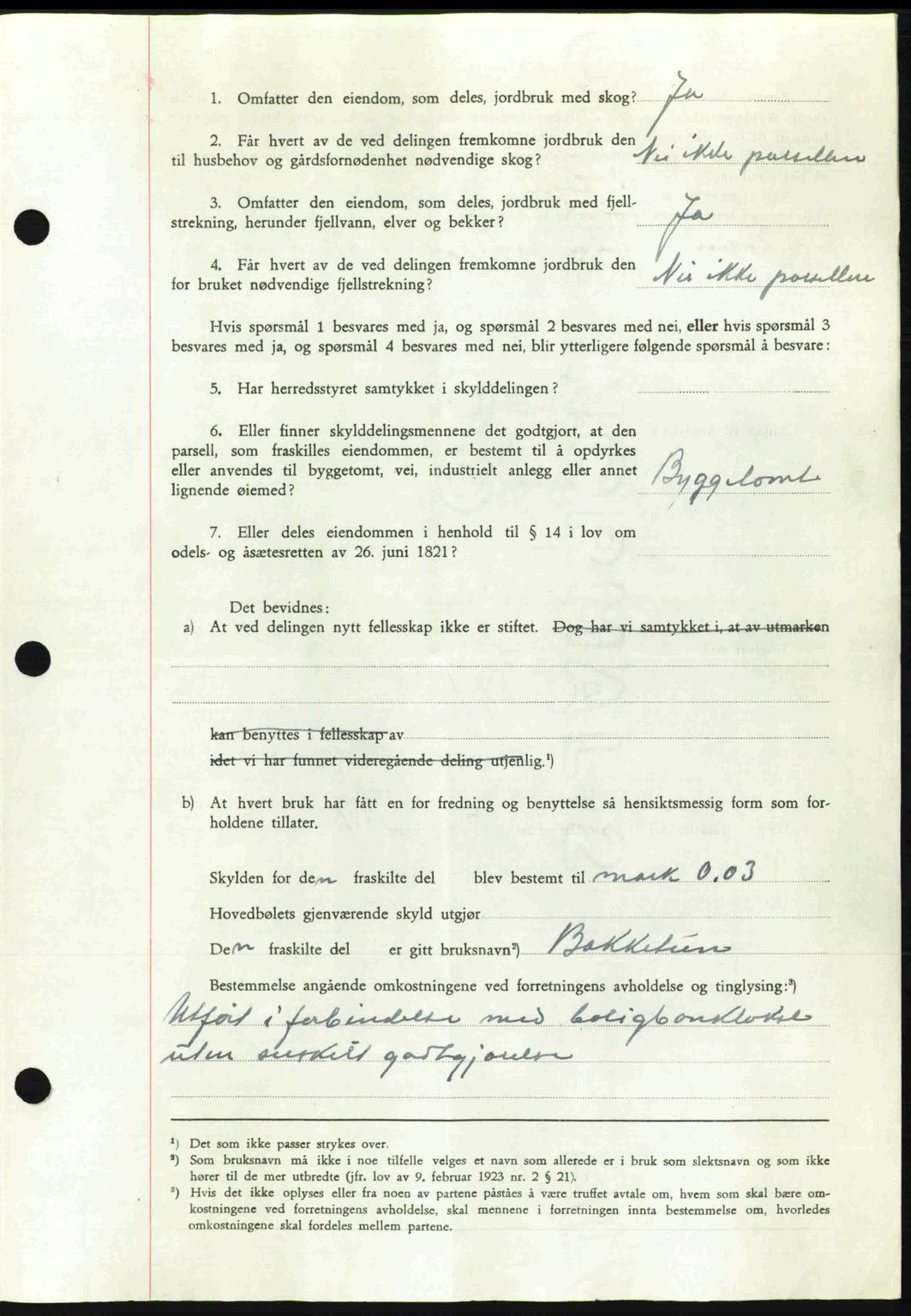 Romsdal sorenskriveri, AV/SAT-A-4149/1/2/2C: Mortgage book no. A14, 1943-1943, Diary no: : 1615/1943