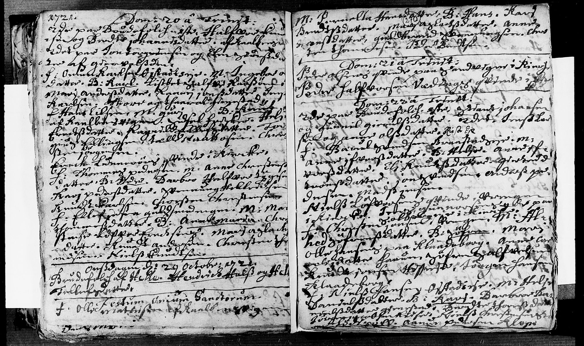 Øyestad sokneprestkontor, AV/SAK-1111-0049/F/Fa/L0002: Parish register (official) no. A 2, 1692-1722, p. 270