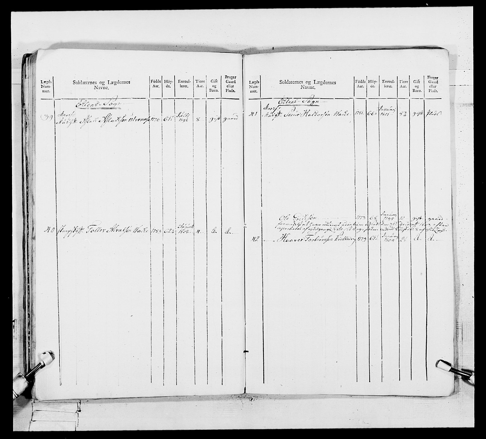 Generalitets- og kommissariatskollegiet, Det kongelige norske kommissariatskollegium, AV/RA-EA-5420/E/Eh/L0109: Vesterlenske nasjonale infanteriregiment, 1806, p. 377
