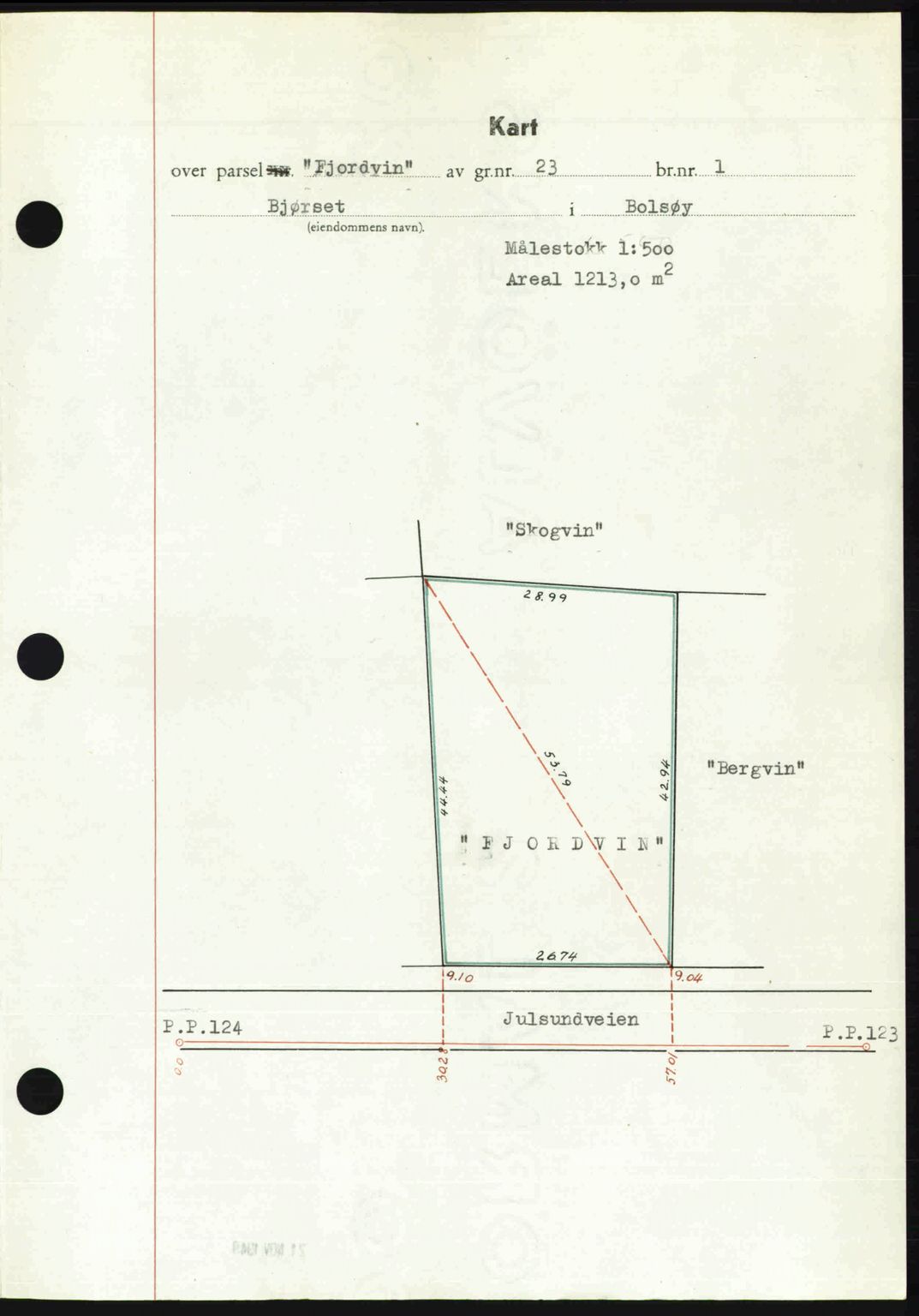 Romsdal sorenskriveri, AV/SAT-A-4149/1/2/2C: Mortgage book no. A31, 1949-1949, Diary no: : 3264/1949