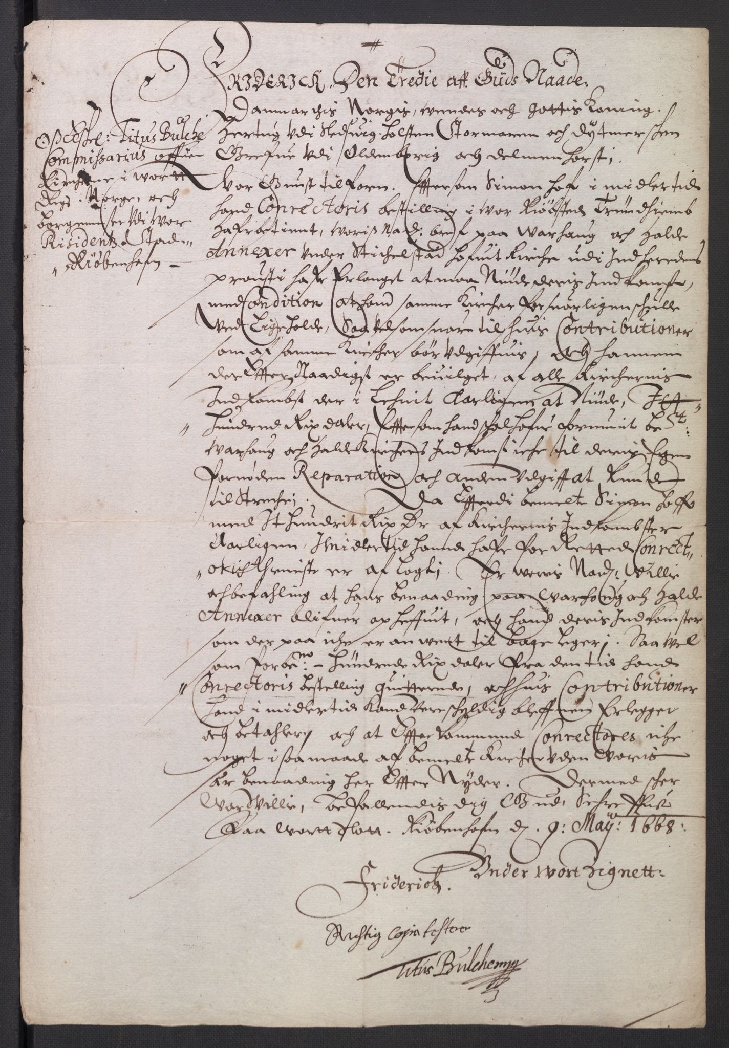 Rentekammeret inntil 1814, Reviderte regnskaper, Kirkeregnskap, AV/RA-EA-4067/Rf/L0121: Kirkeregnskap, 1656-1679, p. 312