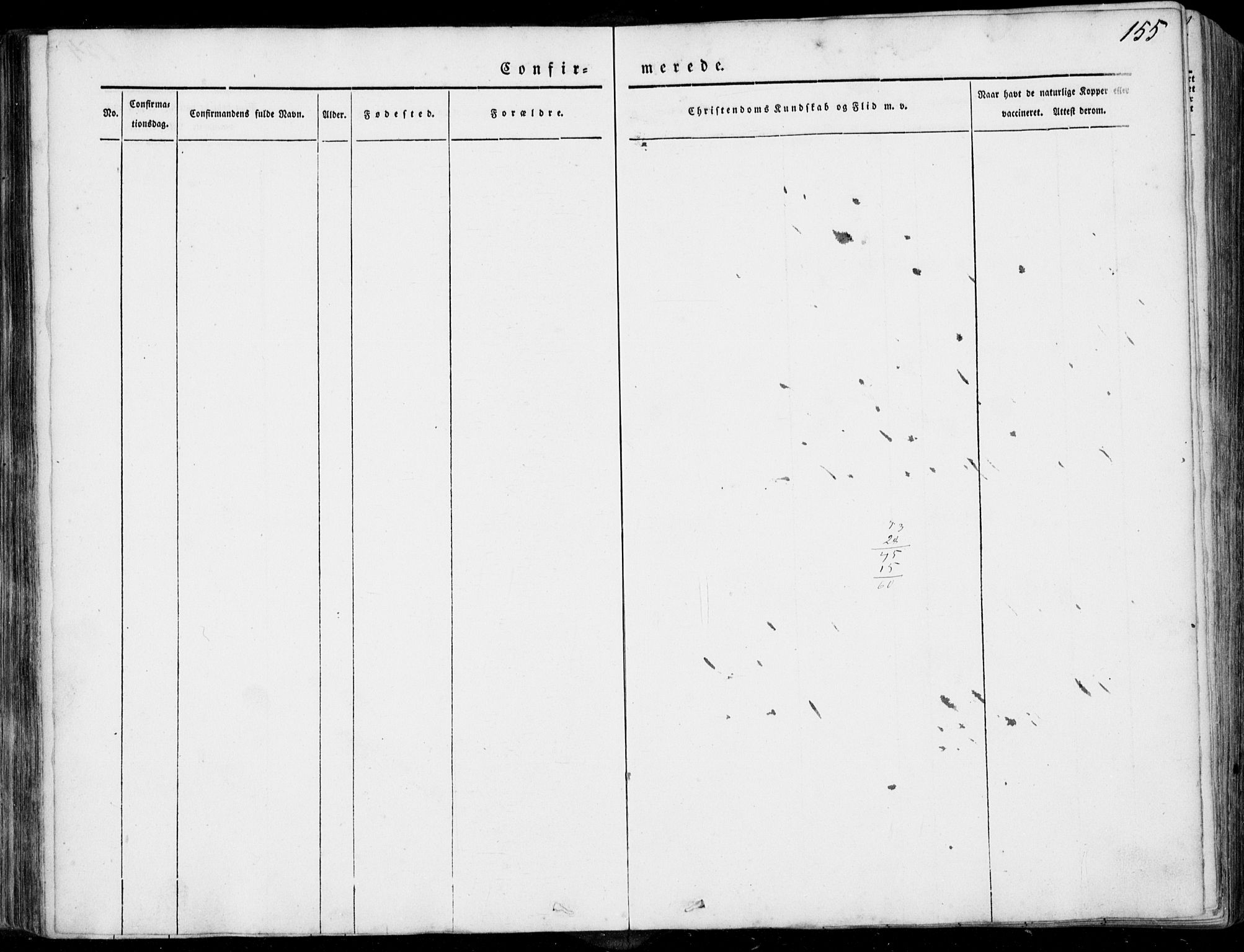 Ministerialprotokoller, klokkerbøker og fødselsregistre - Møre og Romsdal, AV/SAT-A-1454/536/L0497: Parish register (official) no. 536A06, 1845-1865, p. 155