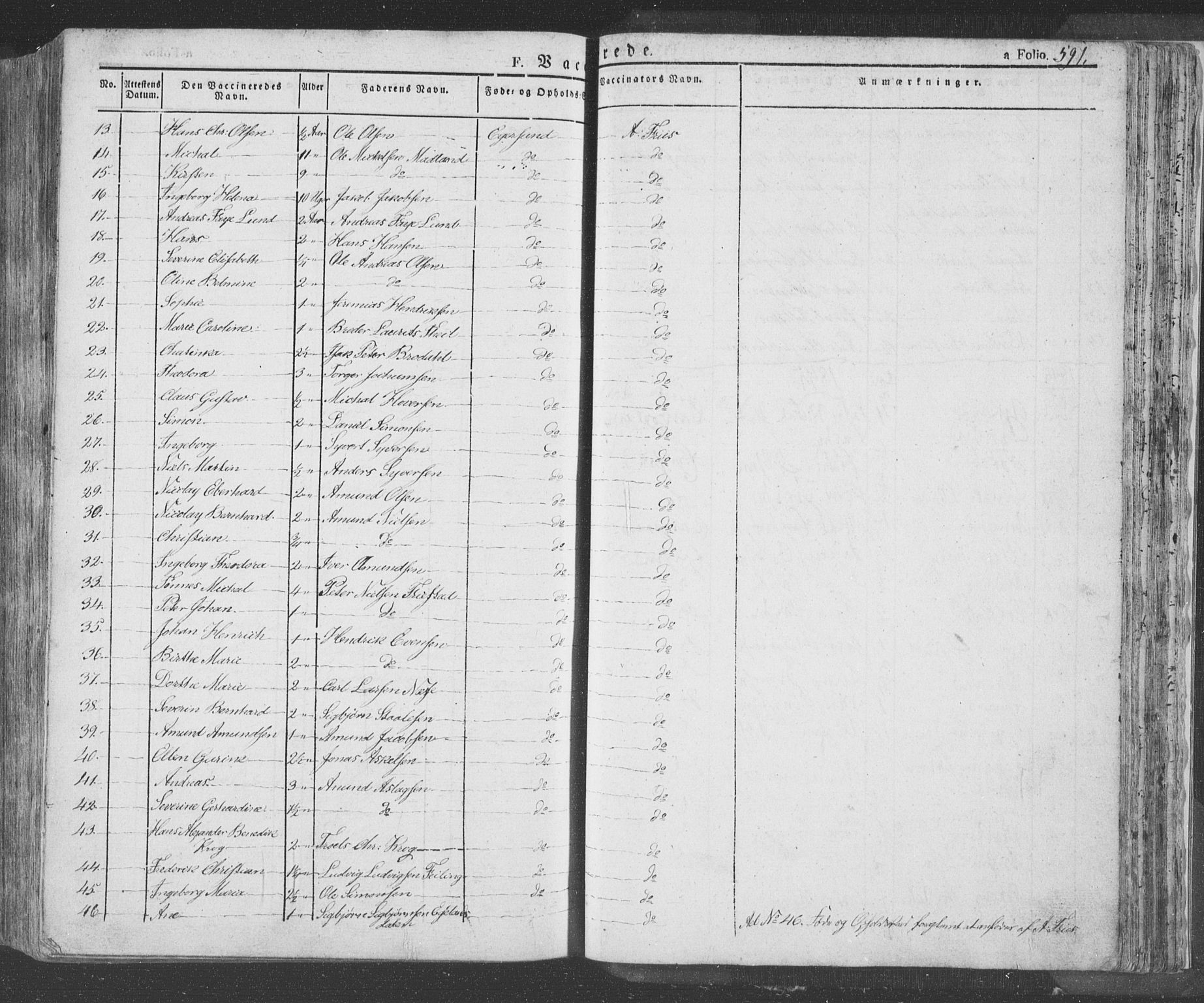 Eigersund sokneprestkontor, AV/SAST-A-101807/S08/L0009: Parish register (official) no. A 9, 1827-1850, p. 591