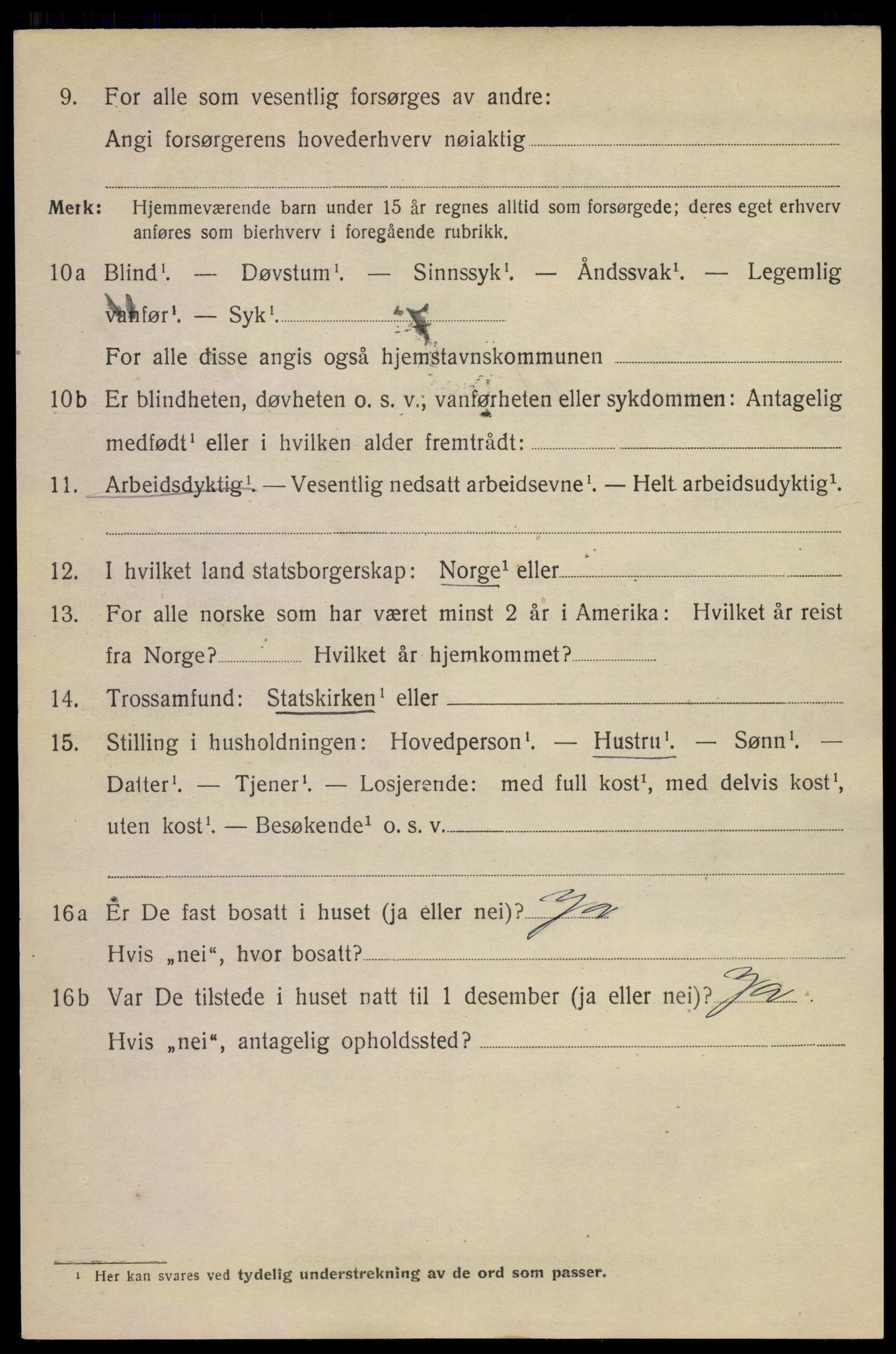 SAKO, 1920 census for Sandefjord, 1920, p. 5411