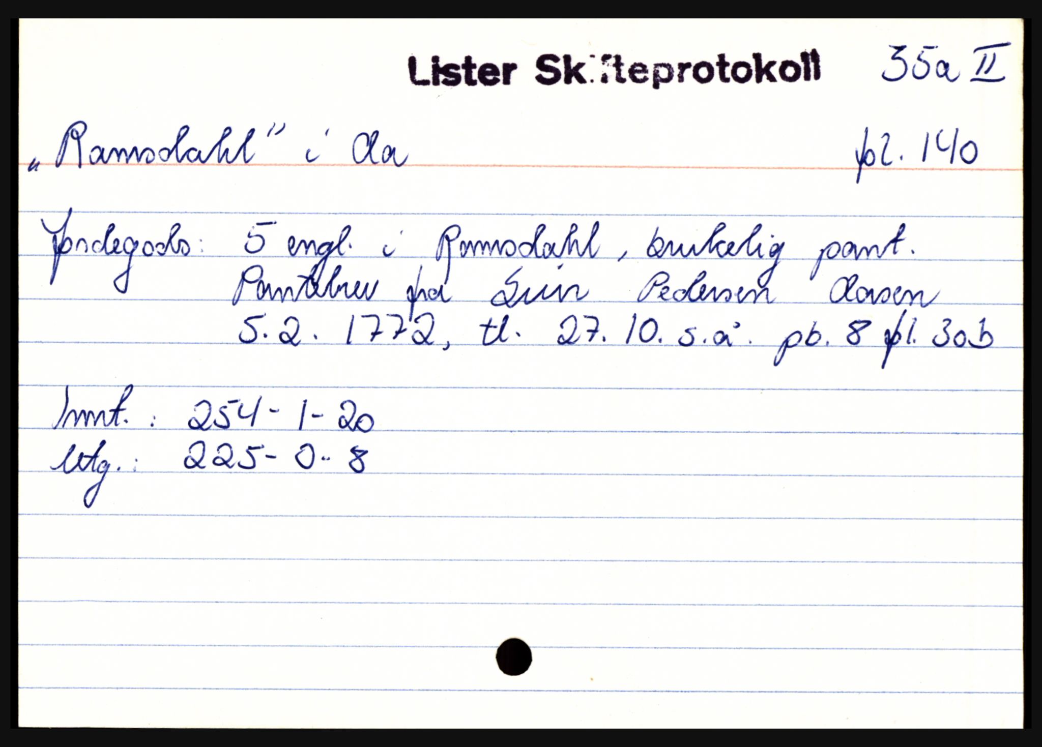 Lister sorenskriveri, AV/SAK-1221-0003/H, p. 29129