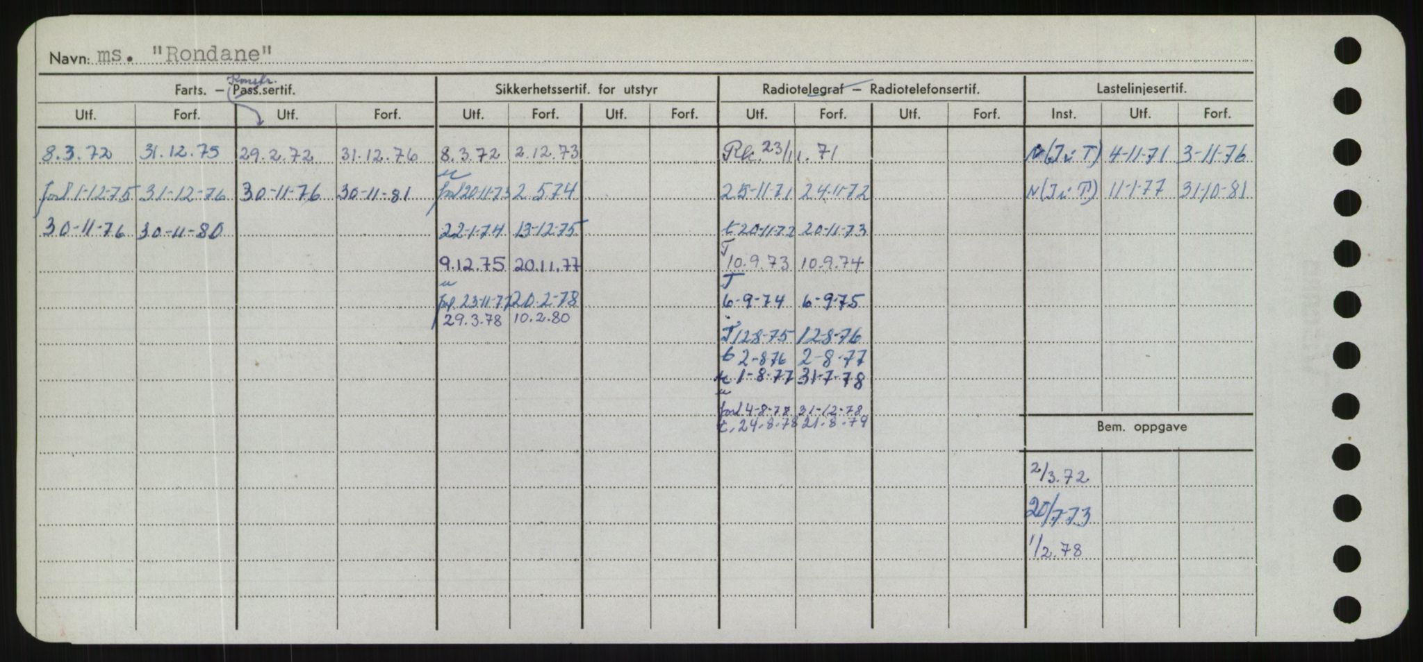 Sjøfartsdirektoratet med forløpere, Skipsmålingen, AV/RA-S-1627/H/Hd/L0031: Fartøy, Rju-Sam, p. 134