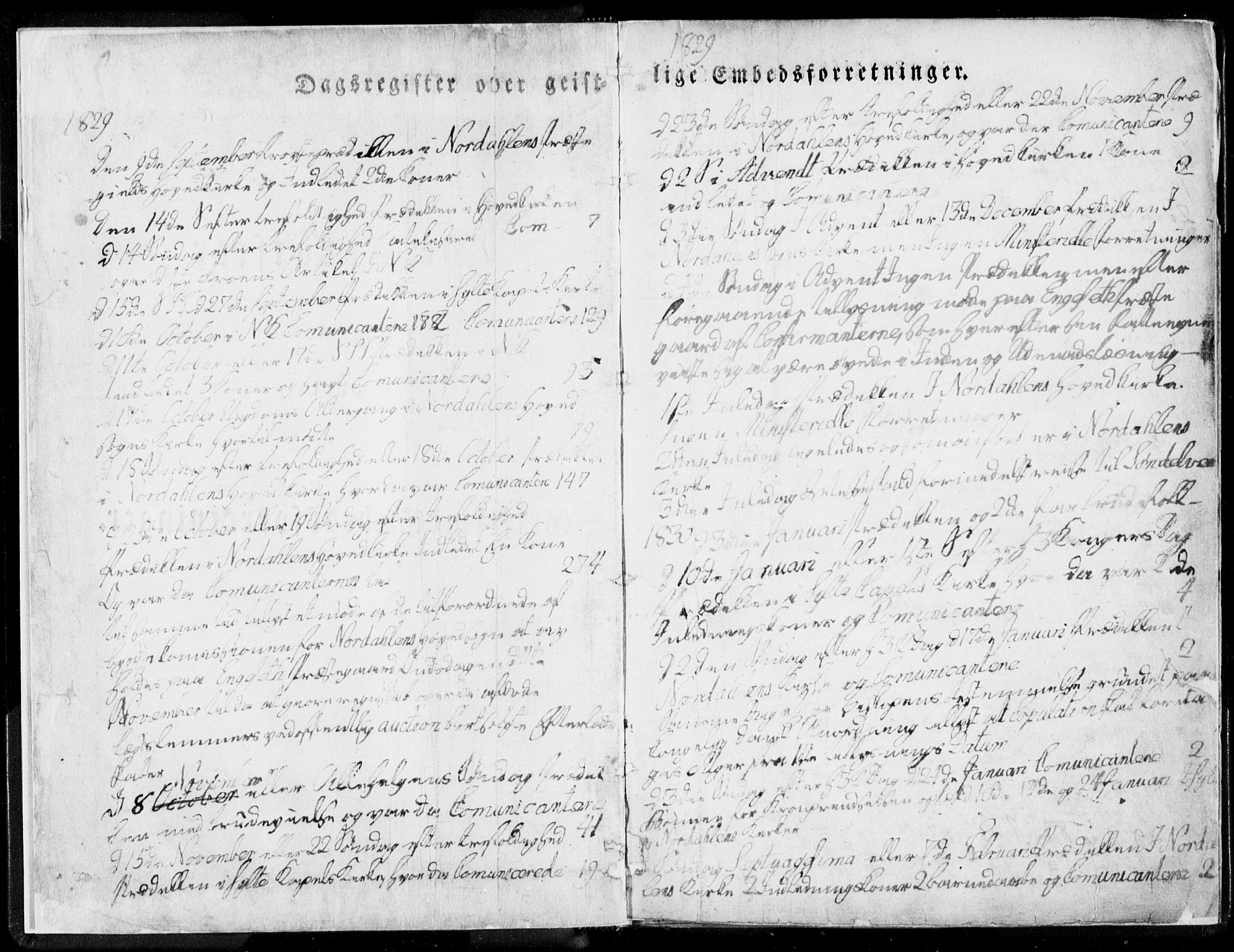 Ministerialprotokoller, klokkerbøker og fødselsregistre - Møre og Romsdal, SAT/A-1454/519/L0247: Parish register (official) no. 519A06, 1827-1846, p. 1