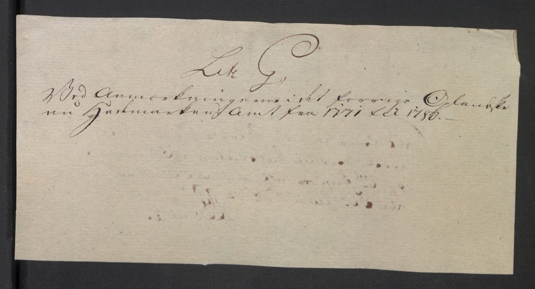 Rentekammeret inntil 1814, Reviderte regnskaper, Mindre regnskaper, RA/EA-4068/Rb/L0014: Opplands amt, 1771-1779, p. 609