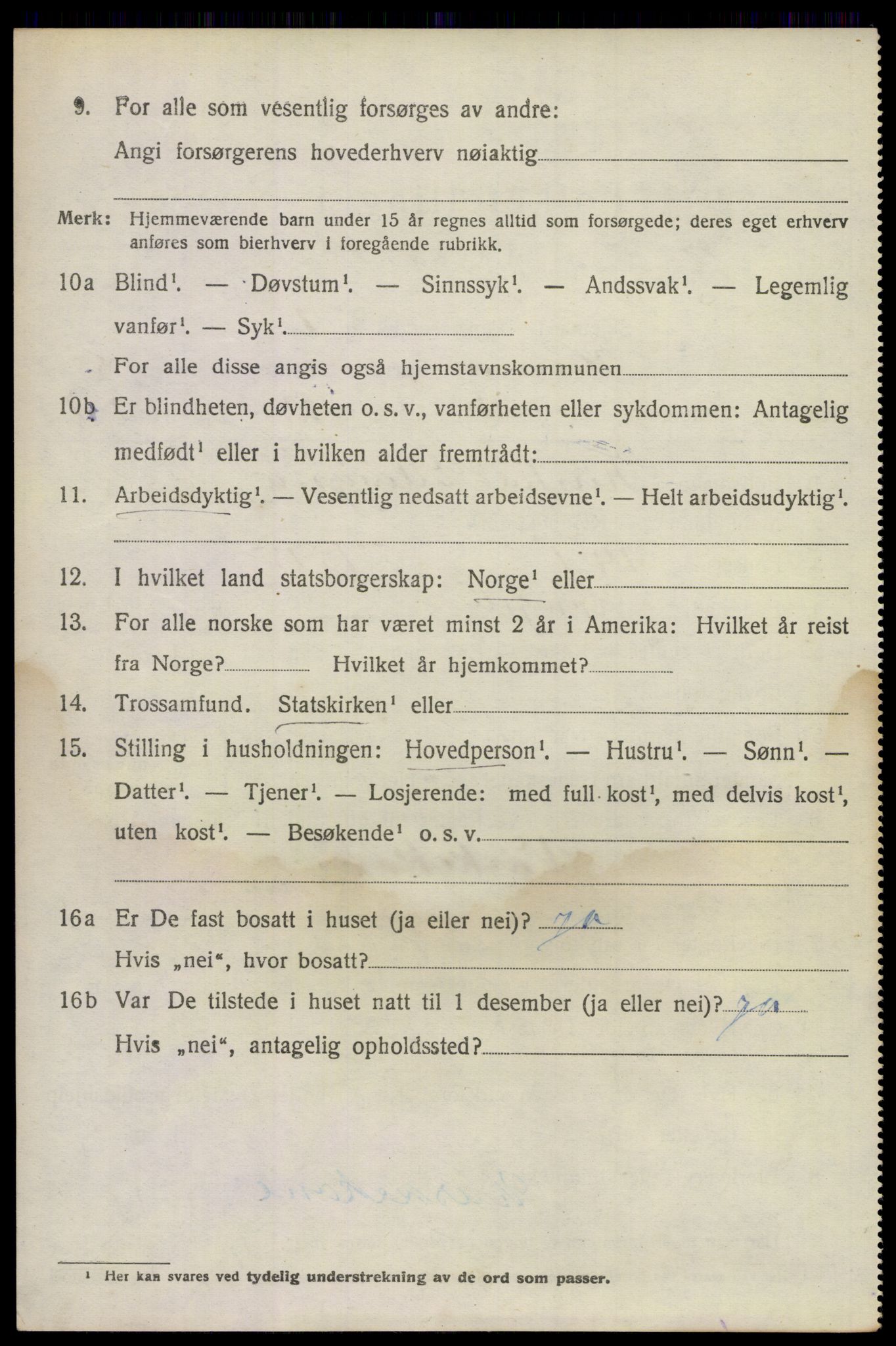 SAKO, 1920 census for Hurum, 1920, p. 6205