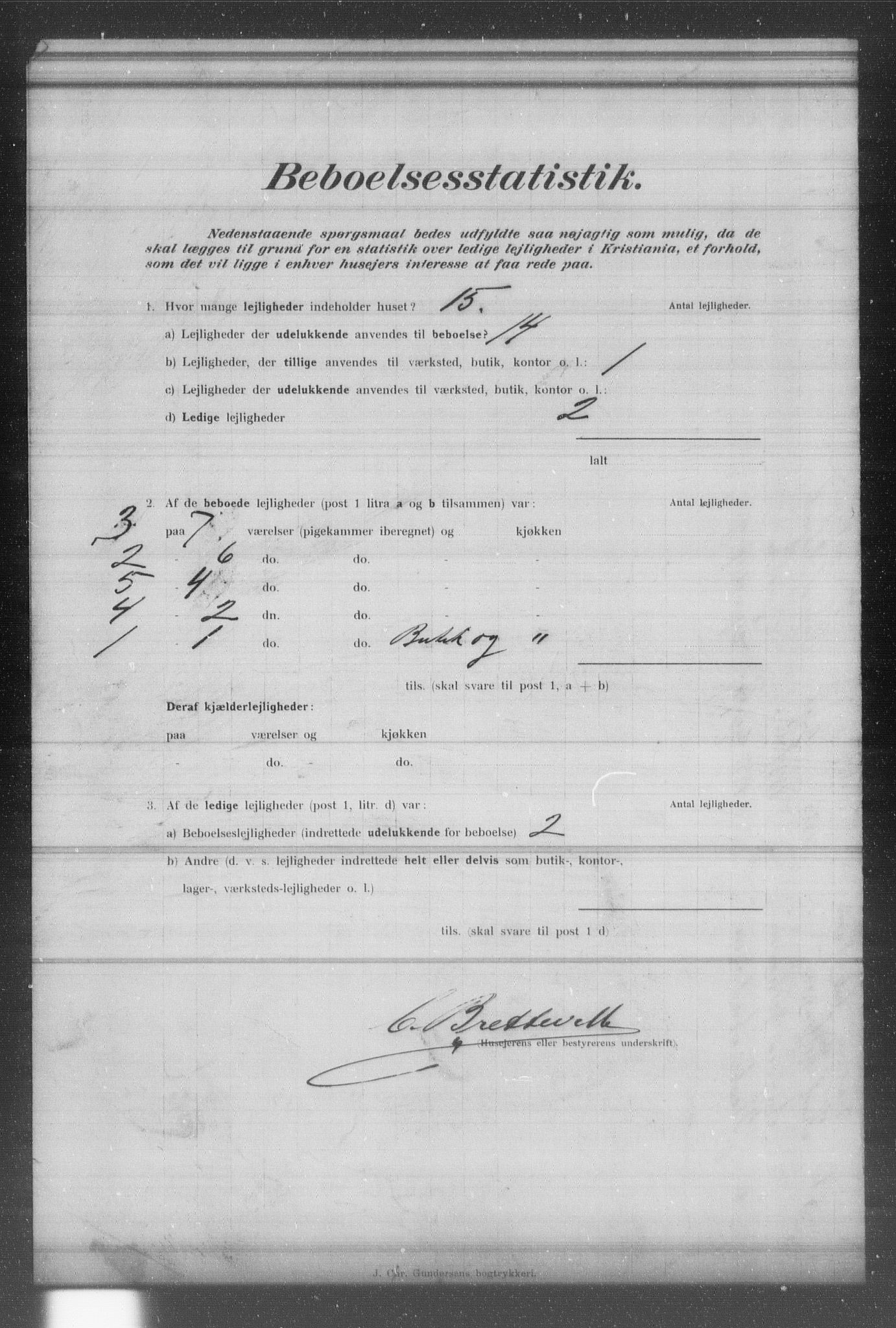 OBA, Municipal Census 1902 for Kristiania, 1902, p. 13334