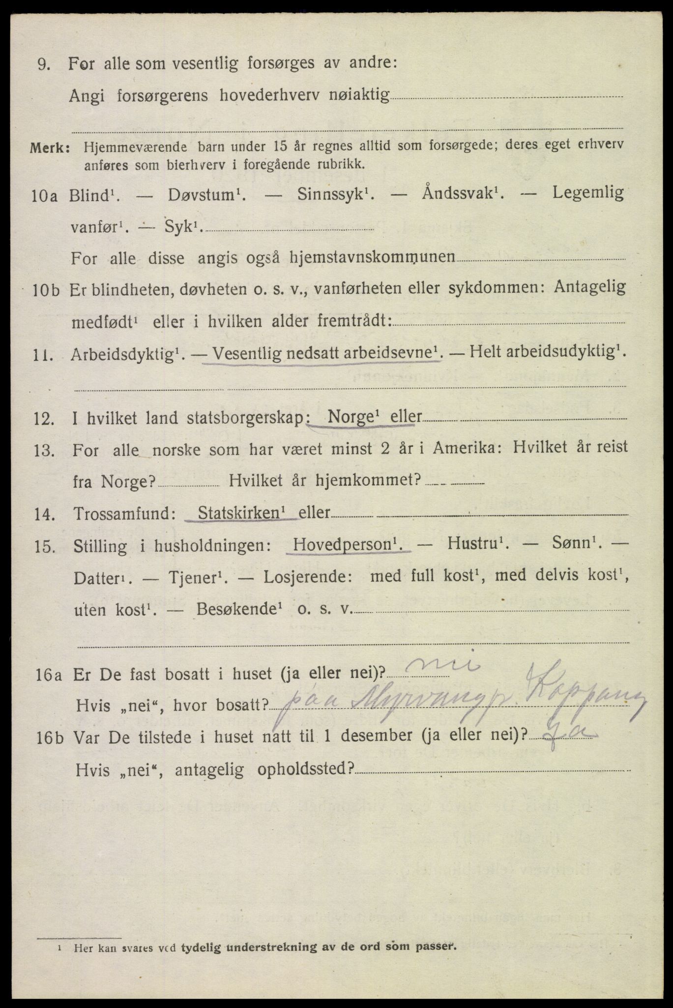 SAH, 1920 census for Stor-Elvdal, 1920, p. 8451