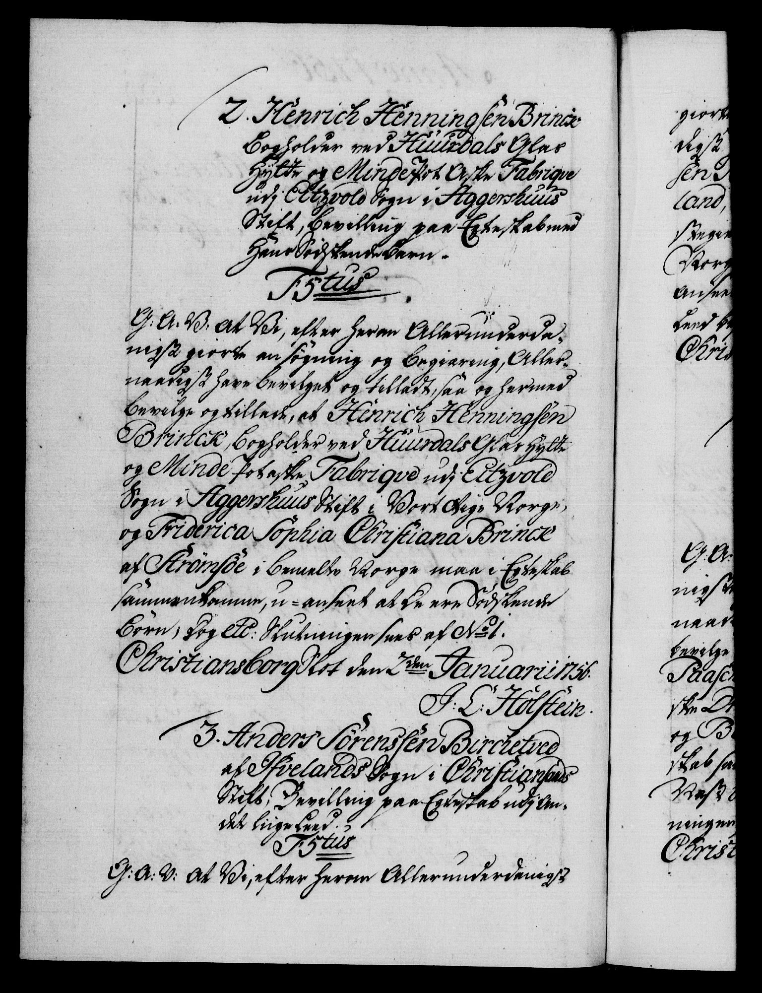 Danske Kanselli 1572-1799, AV/RA-EA-3023/F/Fc/Fca/Fcaa/L0039: Norske registre, 1755-1756, p. 435b