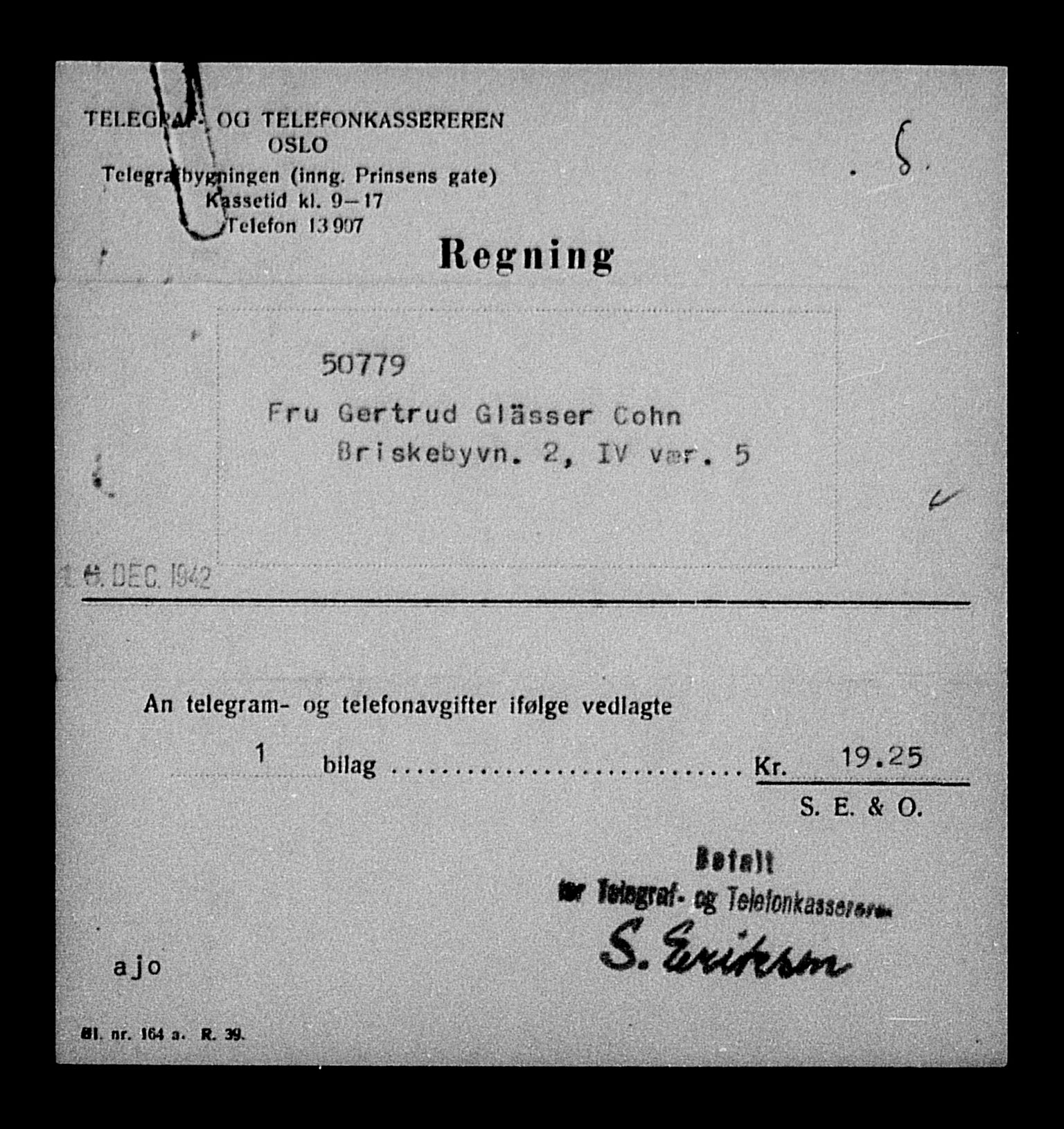 Justisdepartementet, Tilbakeføringskontoret for inndratte formuer, AV/RA-S-1564/H/Hc/Hcc/L0928: --, 1945-1947, p. 579