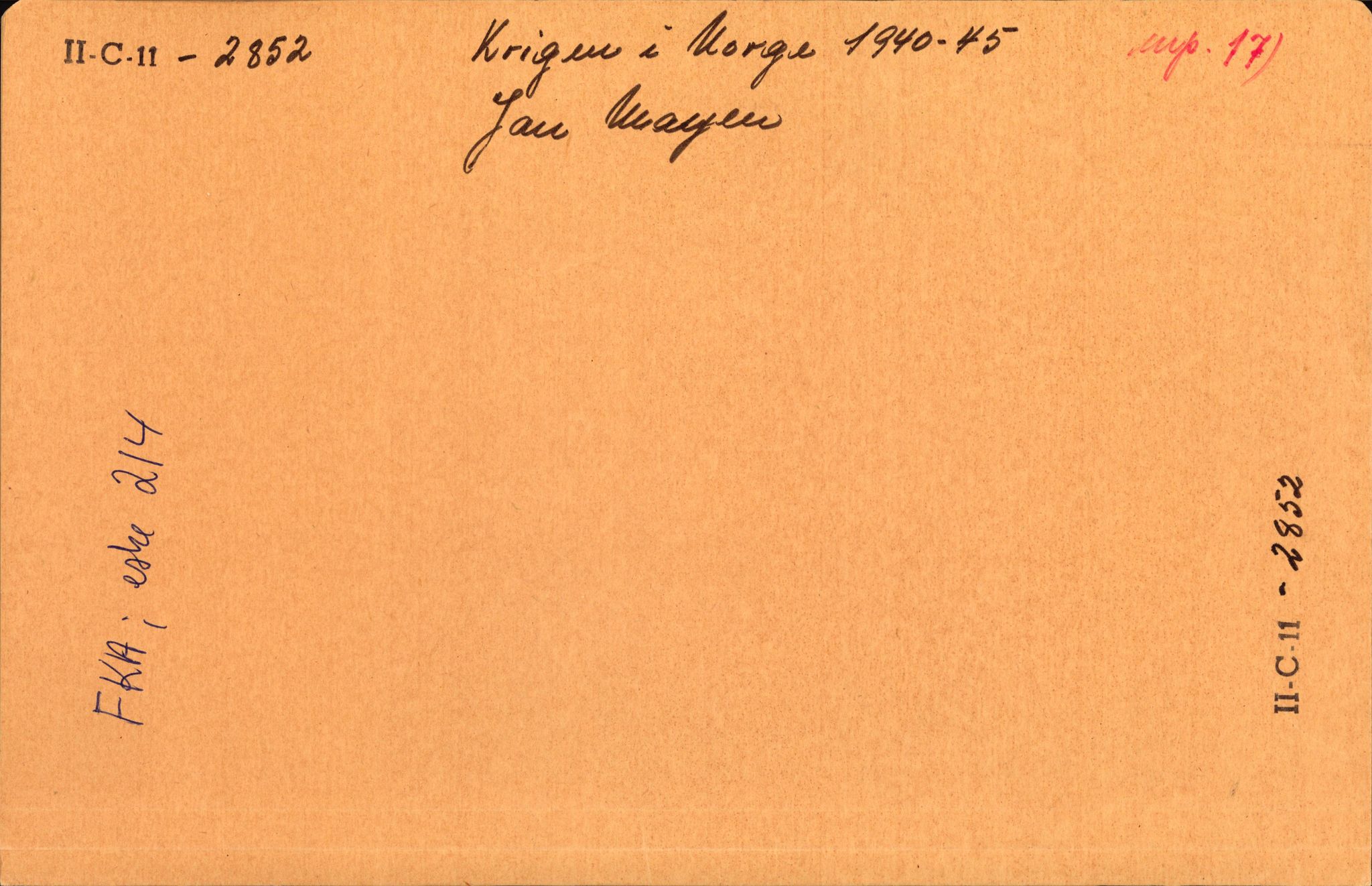 Forsvaret, Forsvarets krigshistoriske avdeling, AV/RA-RAFA-2017/Y/Yf/L0214: II-C-11-2851-2856  -  Svalbard.  Jan Mayen.  Syd-Georgia.  Walchern., 1940-1945, p. 636