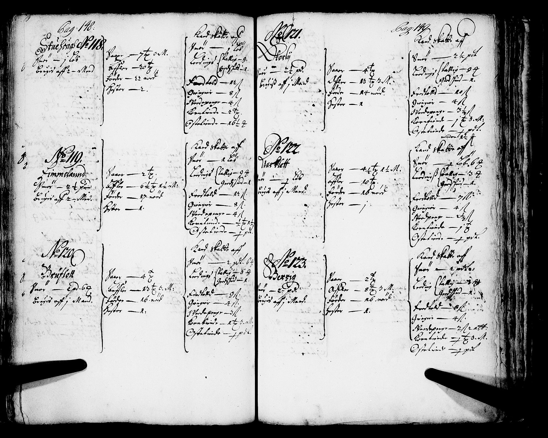 Rentekammeret inntil 1814, Realistisk ordnet avdeling, AV/RA-EA-4070/N/Nb/Nba/L0043: Sunnfjord fogderi, 1667, p. 148-149