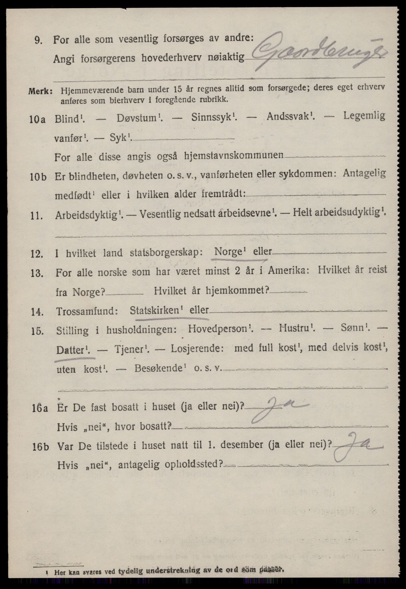 SAT, 1920 census for Ørsta, 1920, p. 4787