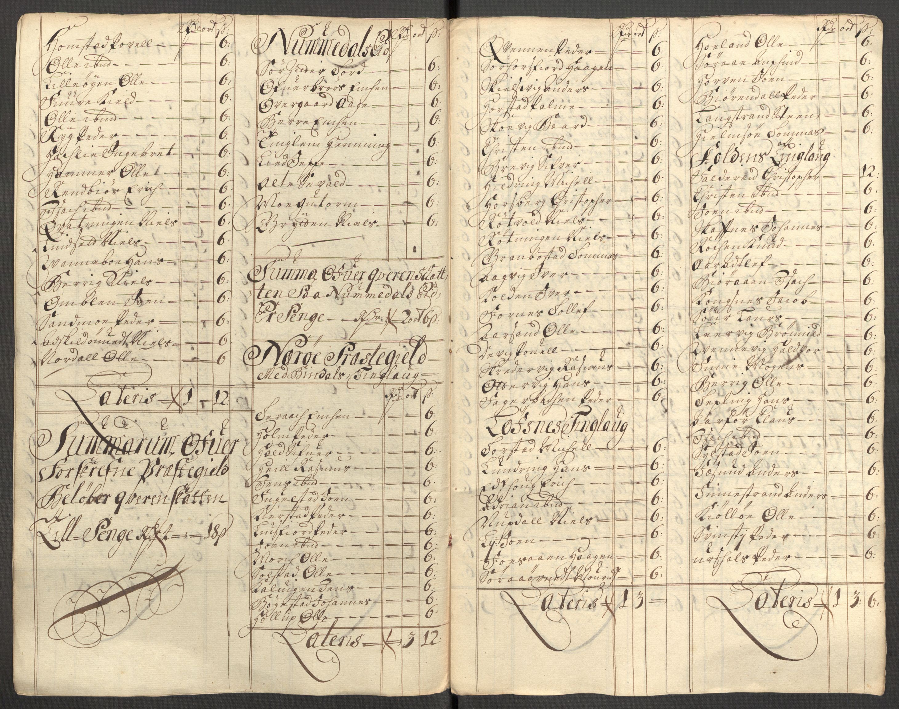 Rentekammeret inntil 1814, Reviderte regnskaper, Fogderegnskap, RA/EA-4092/R64/L4430: Fogderegnskap Namdal, 1707-1708, p. 334