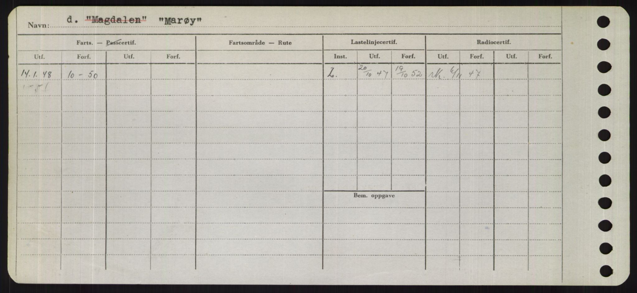 Sjøfartsdirektoratet med forløpere, Skipsmålingen, AV/RA-S-1627/H/Hd/L0024: Fartøy, M-Mim, p. 384