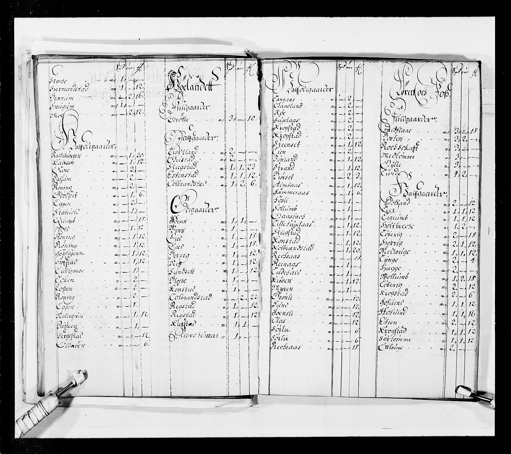 Stattholderembetet 1572-1771, AV/RA-EA-2870/Ek/L0037/0001: Jordebøker 1662-1720: / Forskjellige jordebøker og matrikler, 1674-1720, p. 39