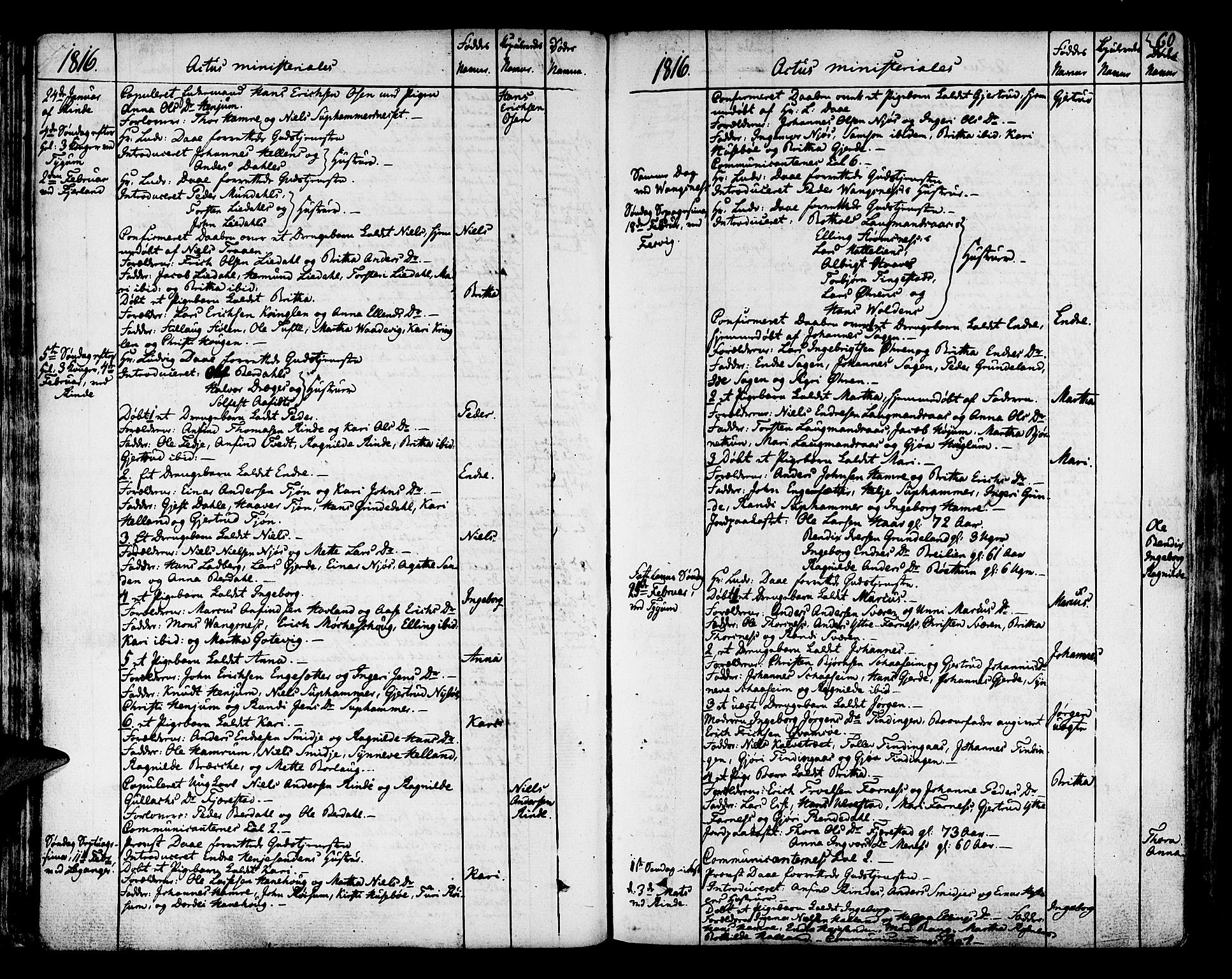 Leikanger sokneprestembete, SAB/A-81001: Parish register (official) no. A 6, 1810-1838, p. 60
