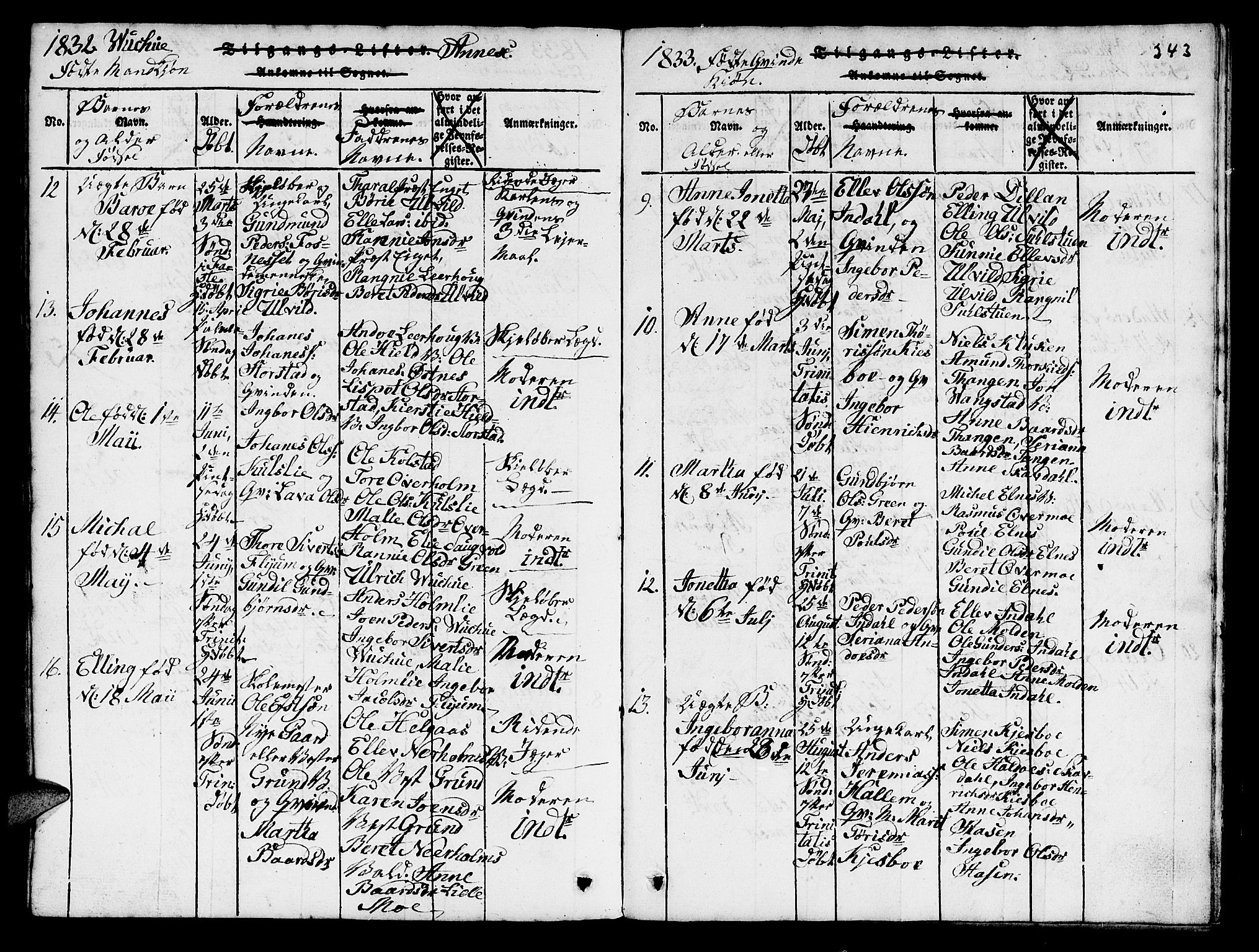 Ministerialprotokoller, klokkerbøker og fødselsregistre - Nord-Trøndelag, AV/SAT-A-1458/724/L0265: Parish register (copy) no. 724C01, 1816-1845, p. 243