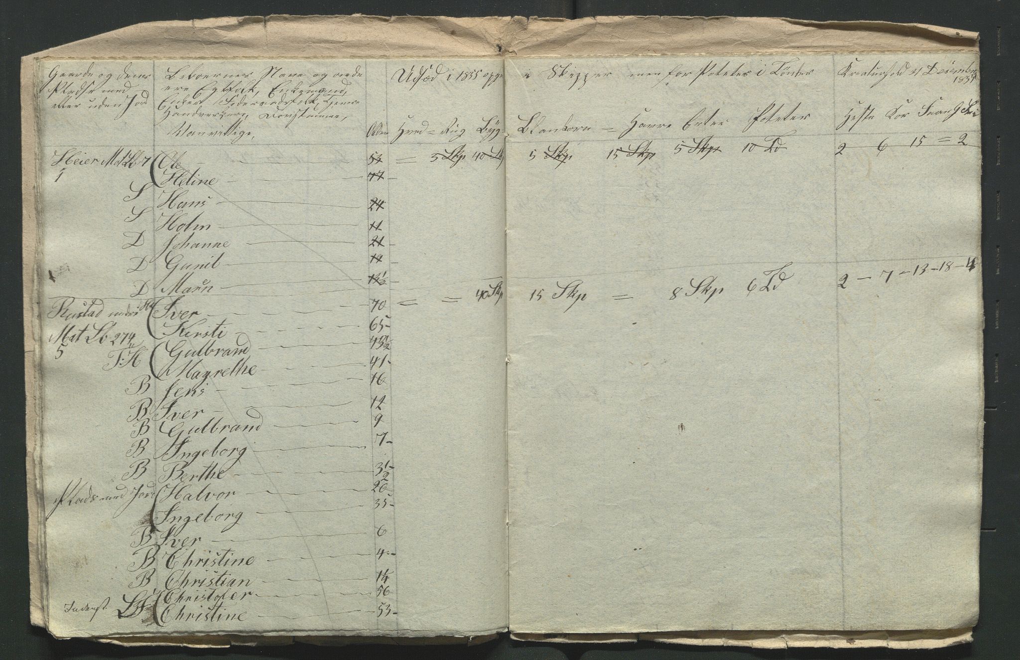 SAH, 1855 Census for Jevnaker parish, 1855, p. 115